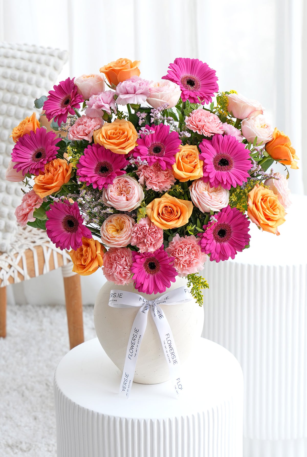 Wonderfully Honey Blush - Ceramic Vase
