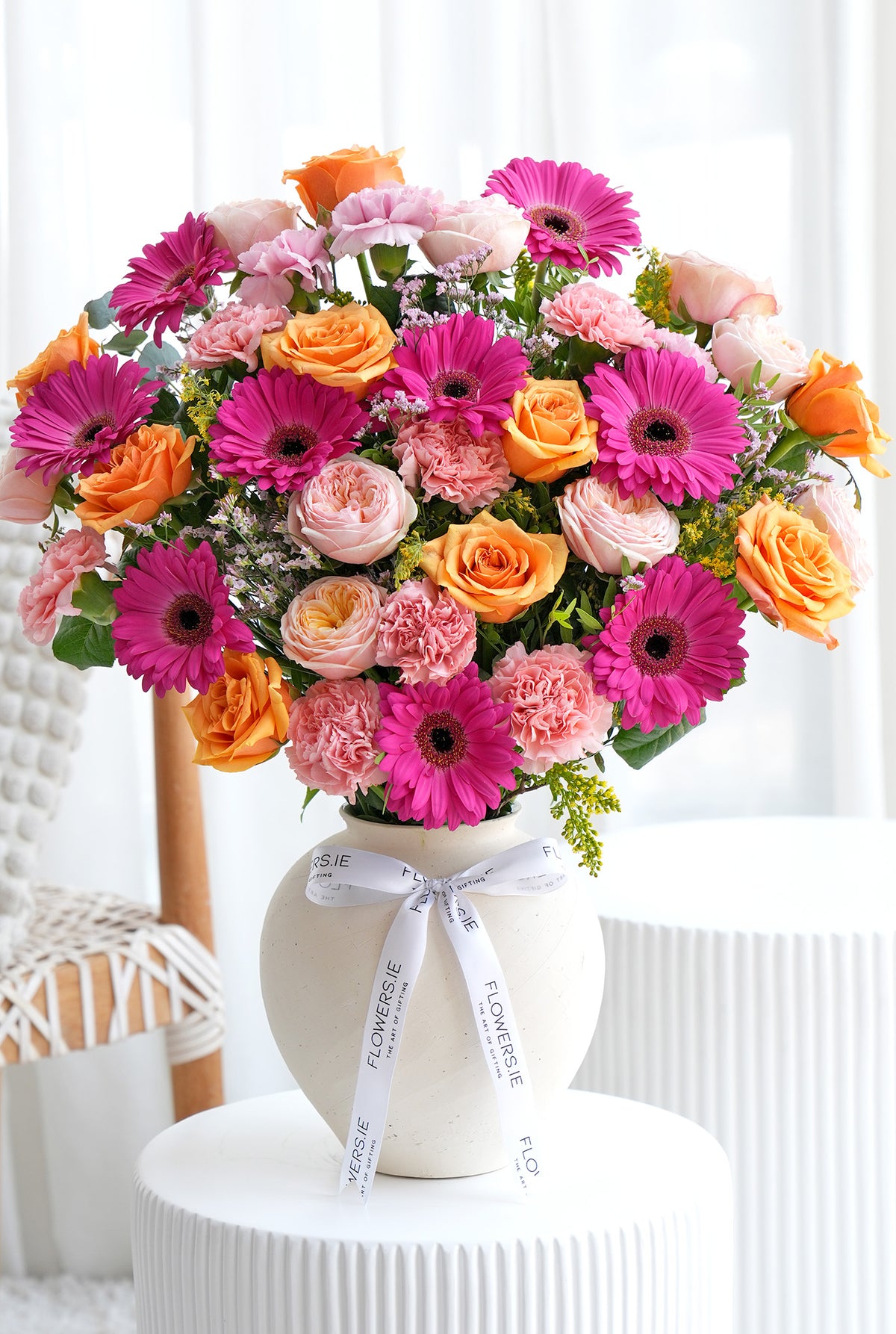 Wonderfully Honey Blush - Ceramic Vase