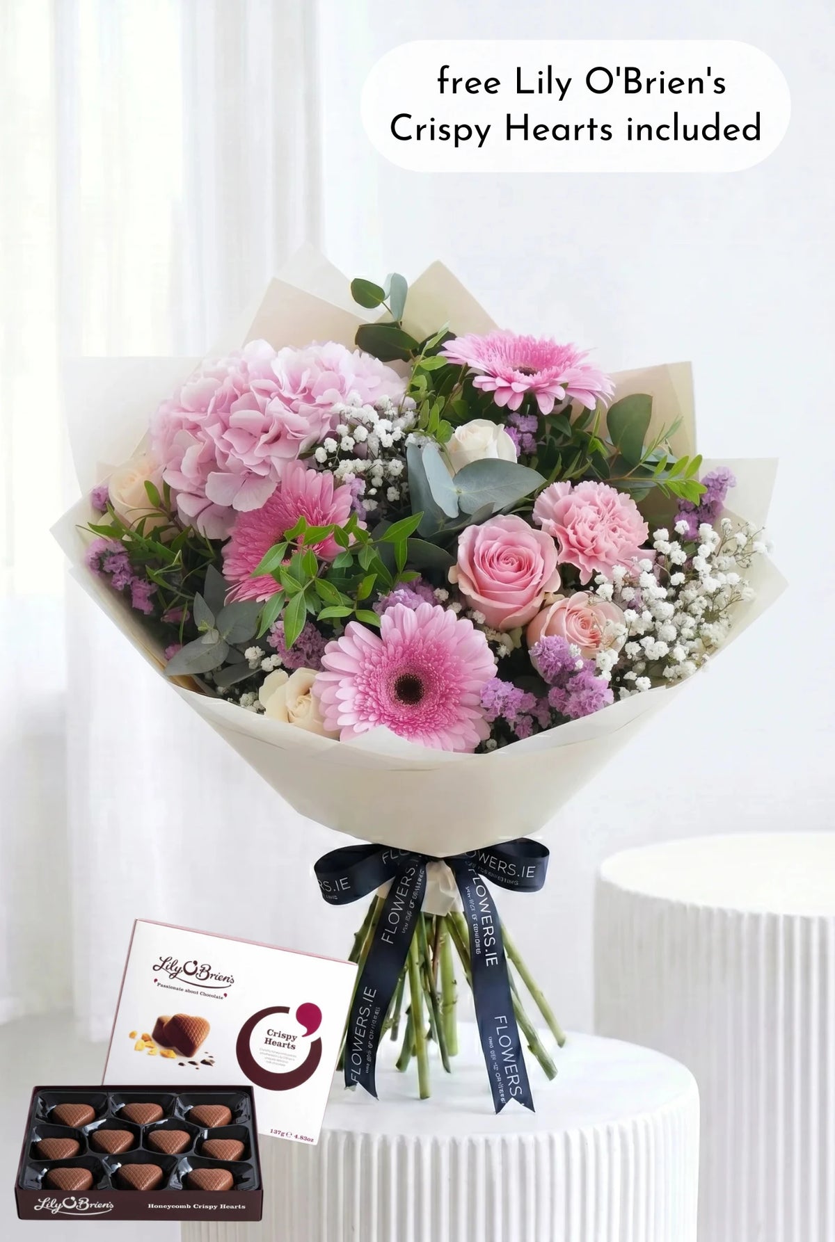 Graduation Pretty Pink Hand-tied