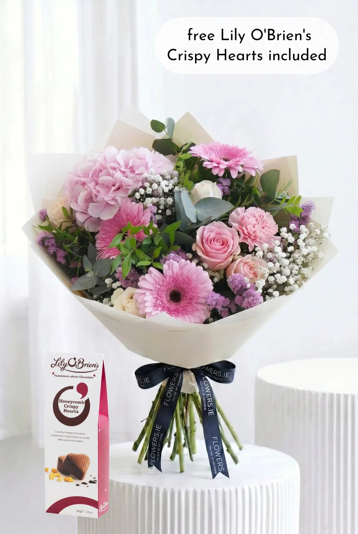 Graduation Blushing Elegance Hand-tied