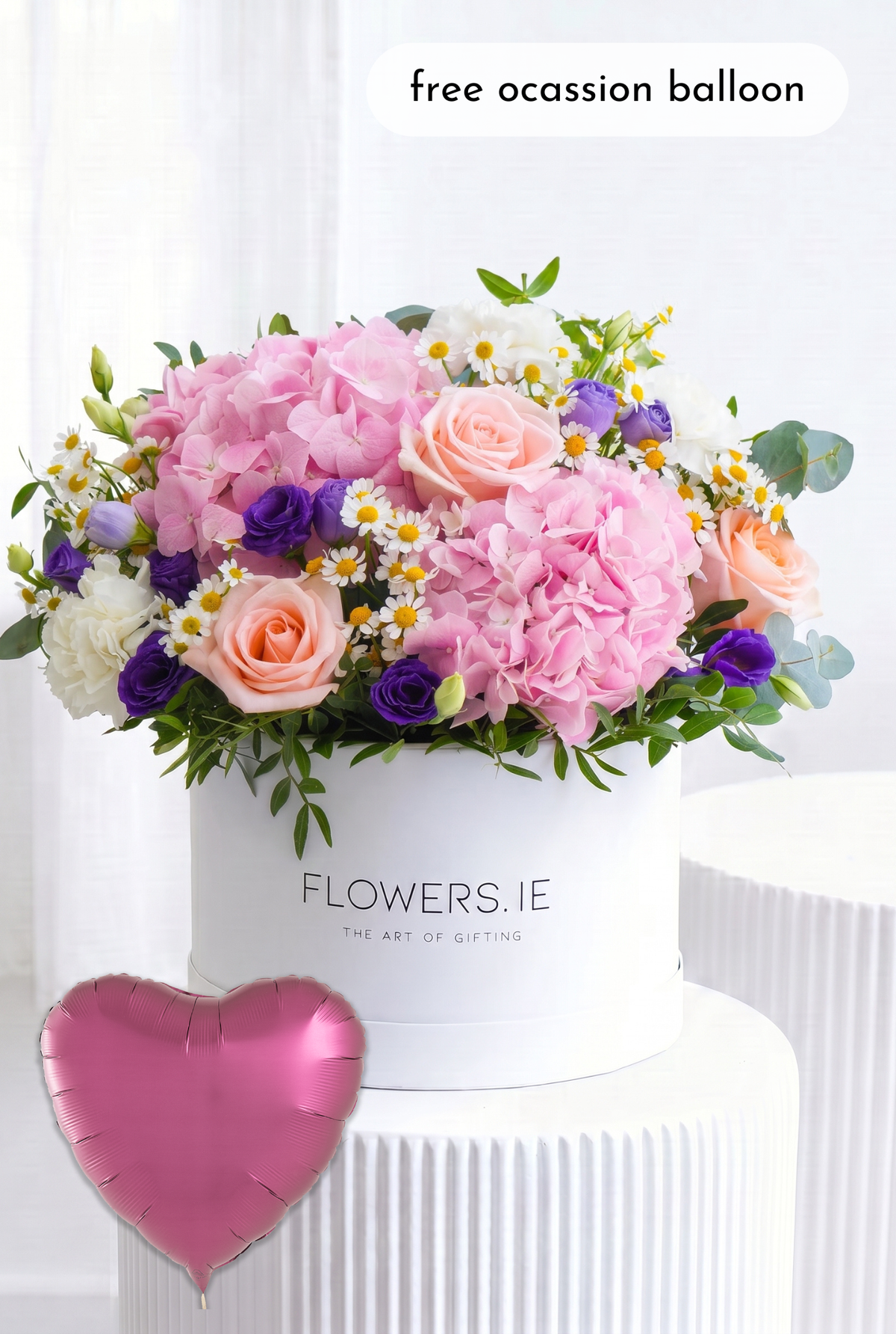 Blush Garden - Hatbox