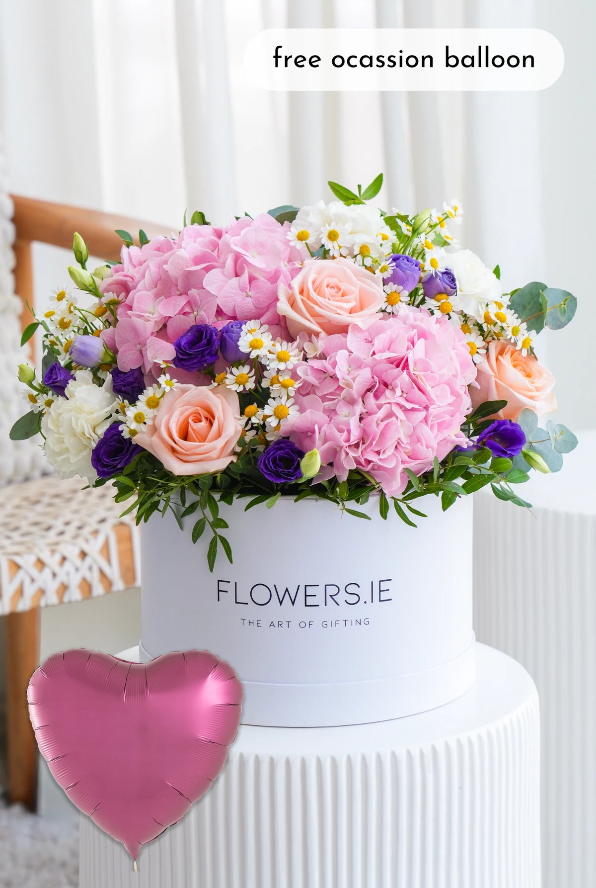 Blush Garden - Hatbox