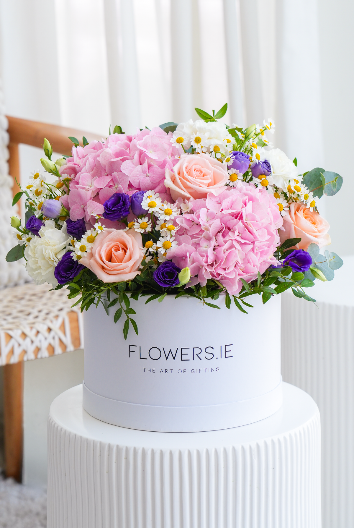 Blush Garden - Hatbox