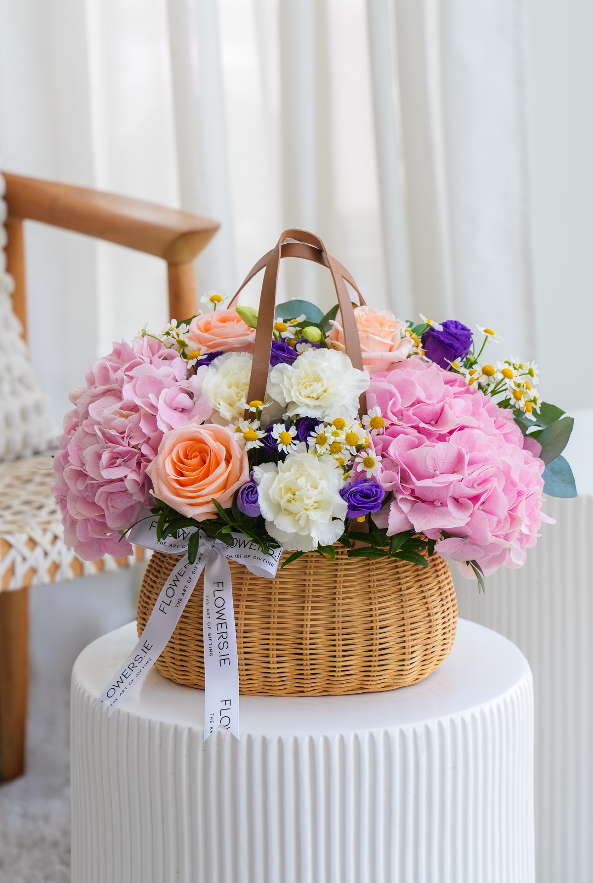 Blush Garden - Basket