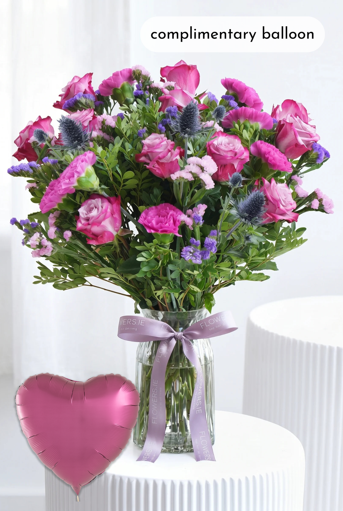 Lavender Floral - Vase