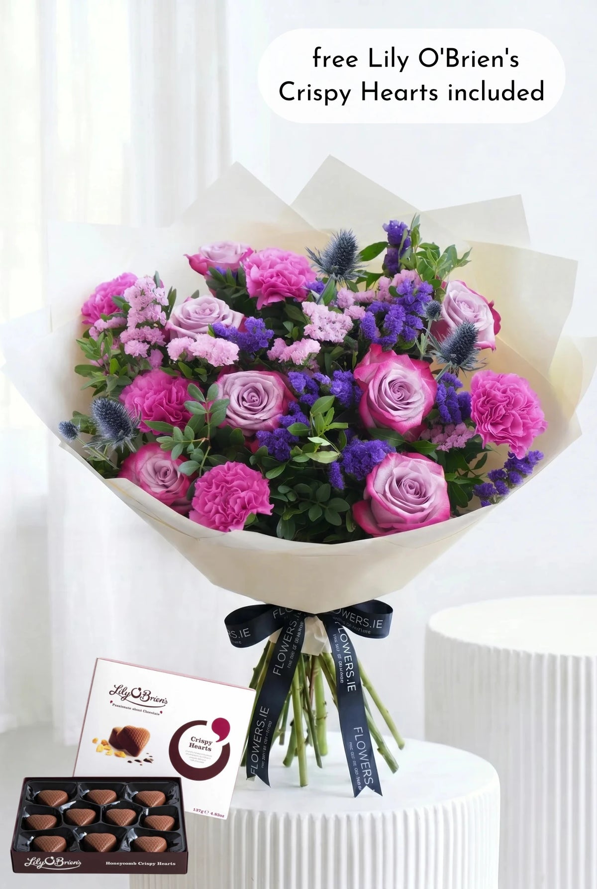 Graduation Lavender Floral - Hand-tied