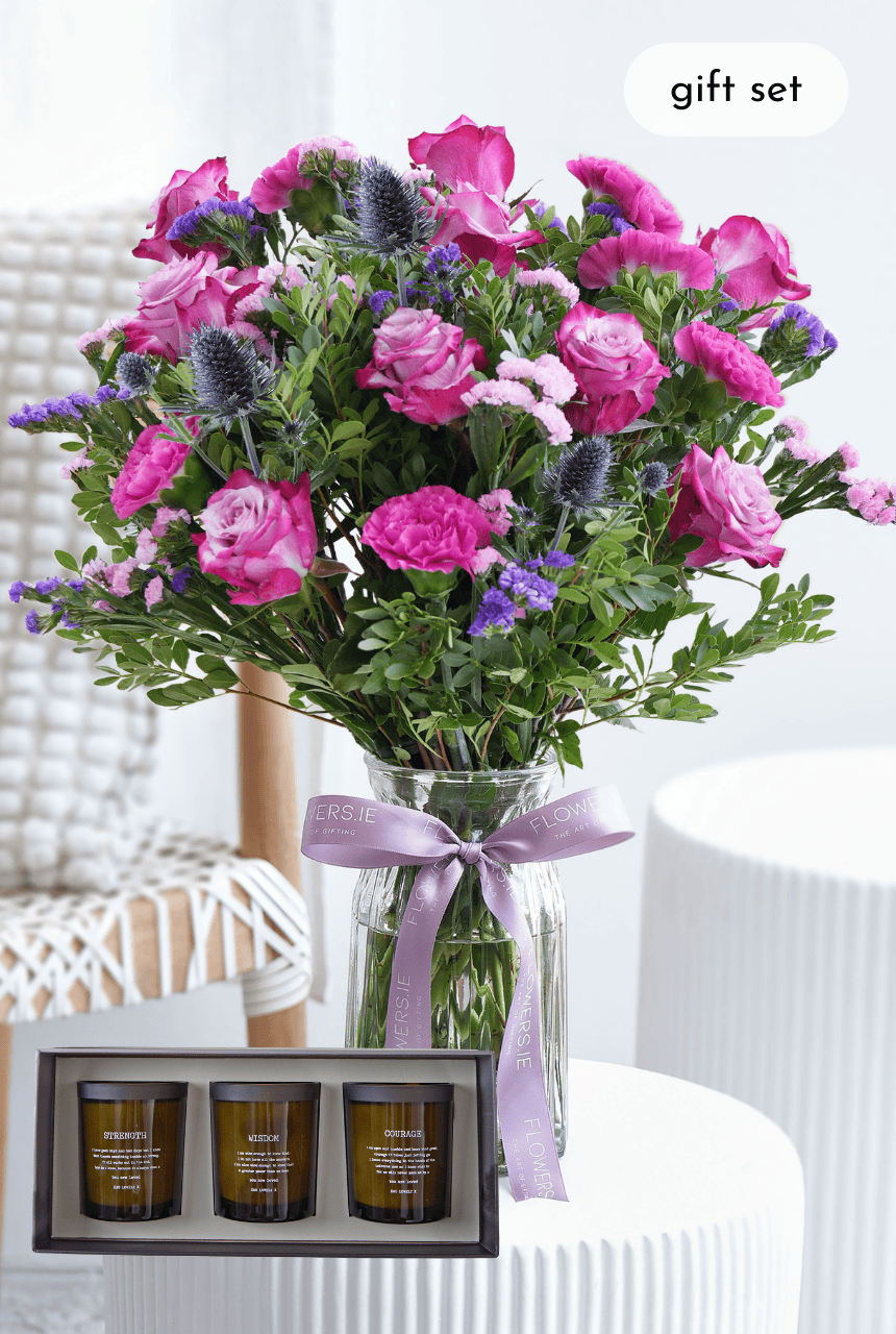 Mother's Day Lavender Floral - Vase