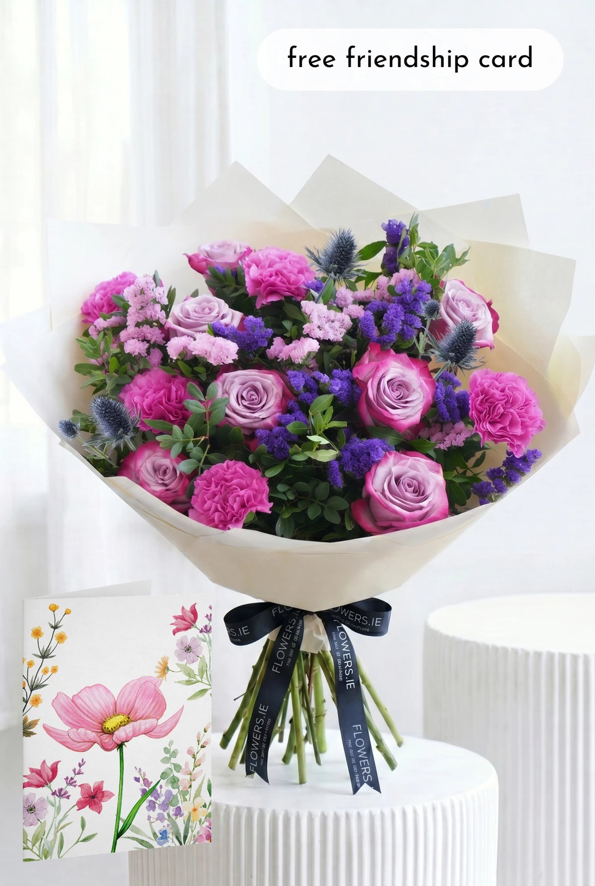 Lavender Floral - Hand-tied