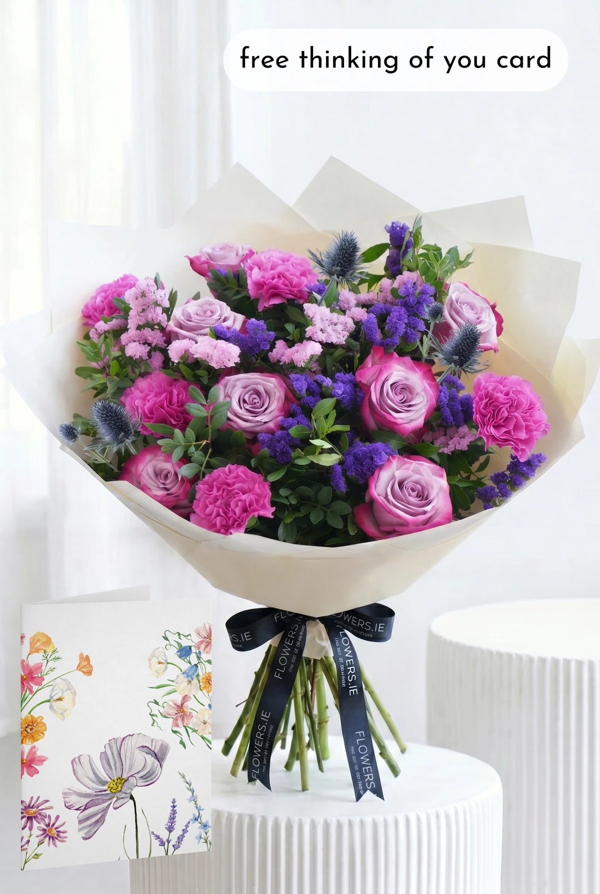 Lavender Floral - Hand-tied