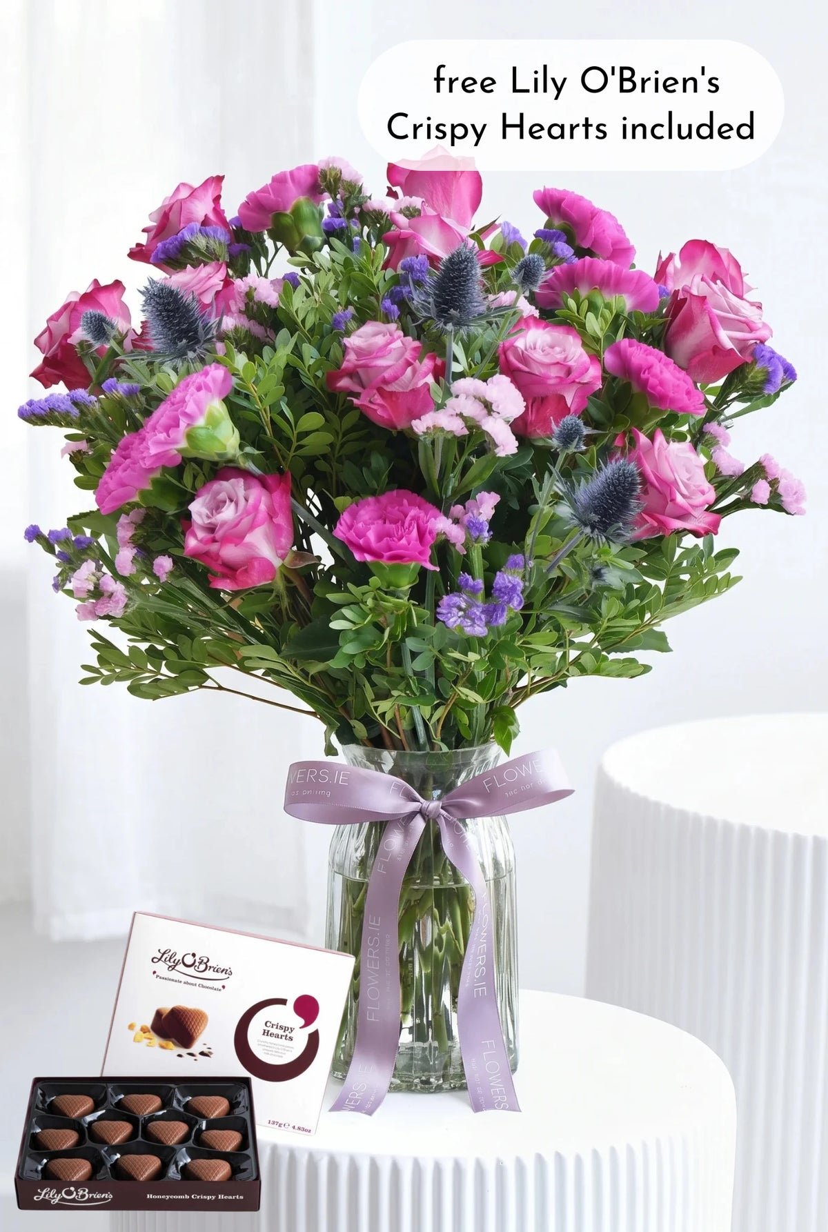Lavender Floral - Vase
