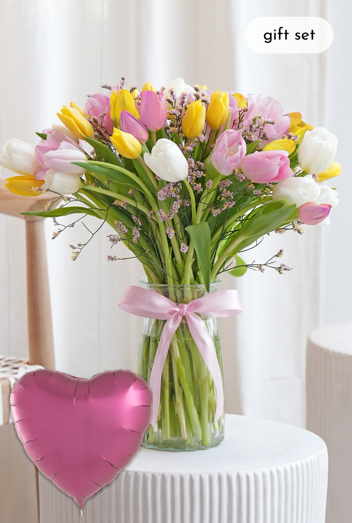 Luxury Mixed Tulips - Vase