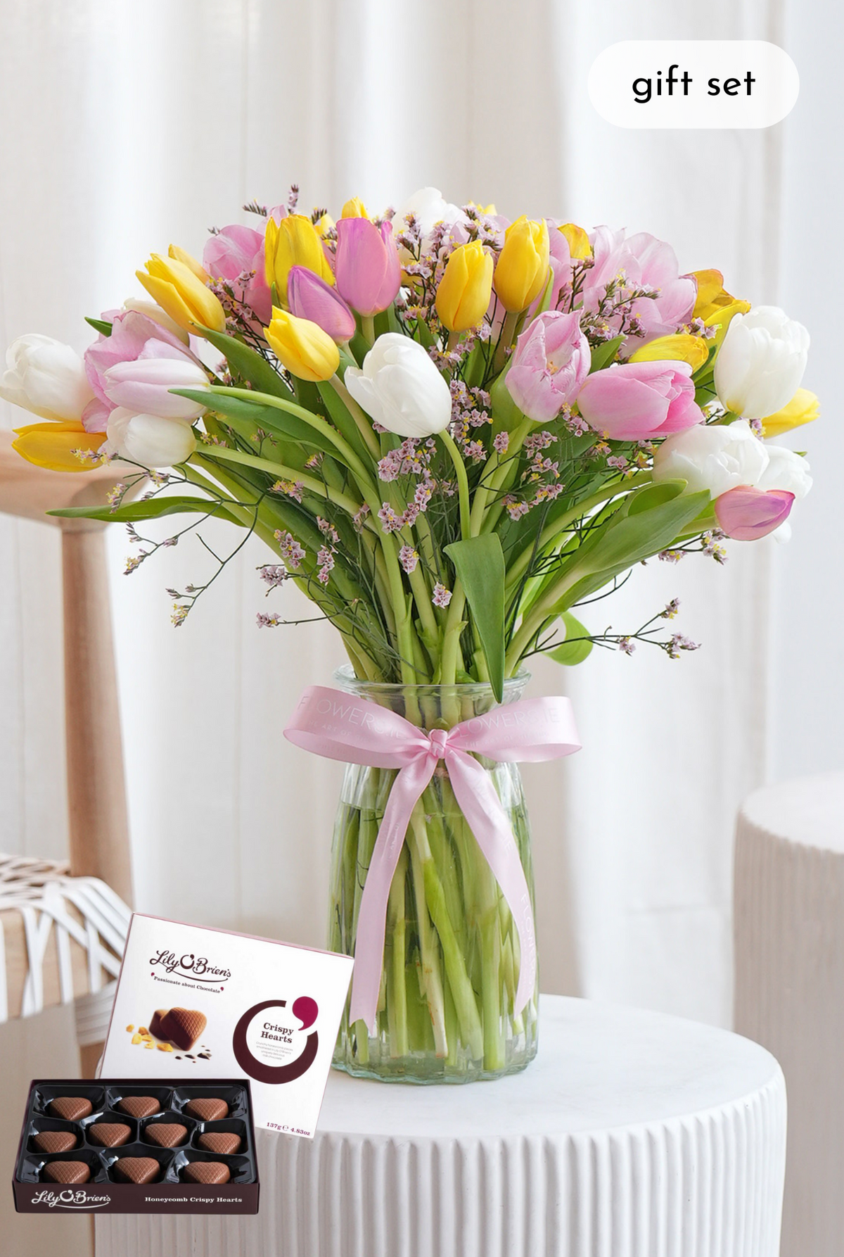 Luxury Mixed Tulips - Vase