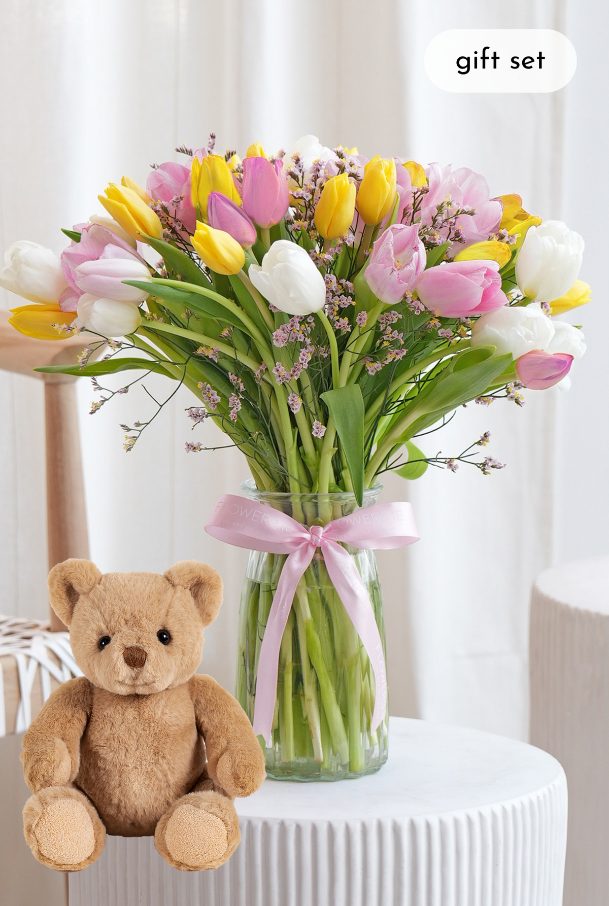 Luxury Mixed Tulips - Vase