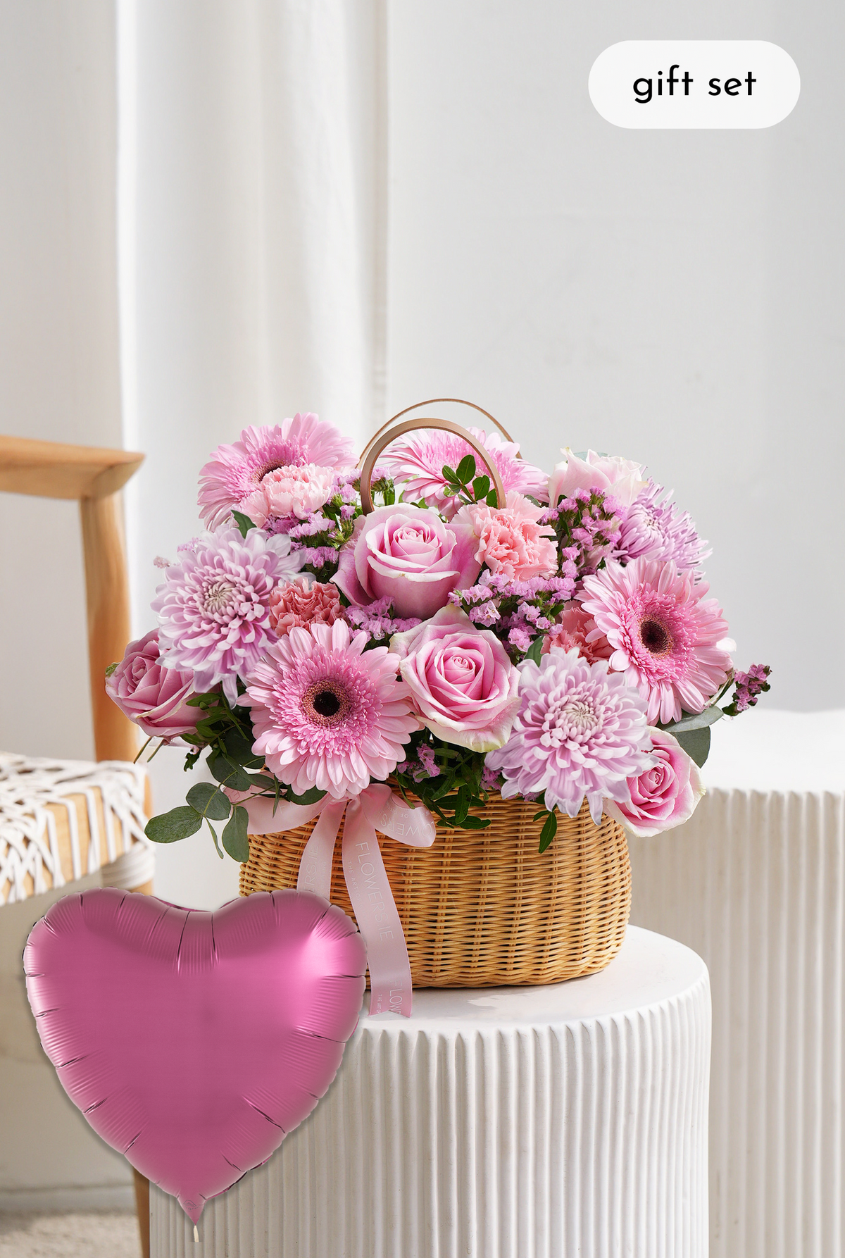 Pink Delight - Basket