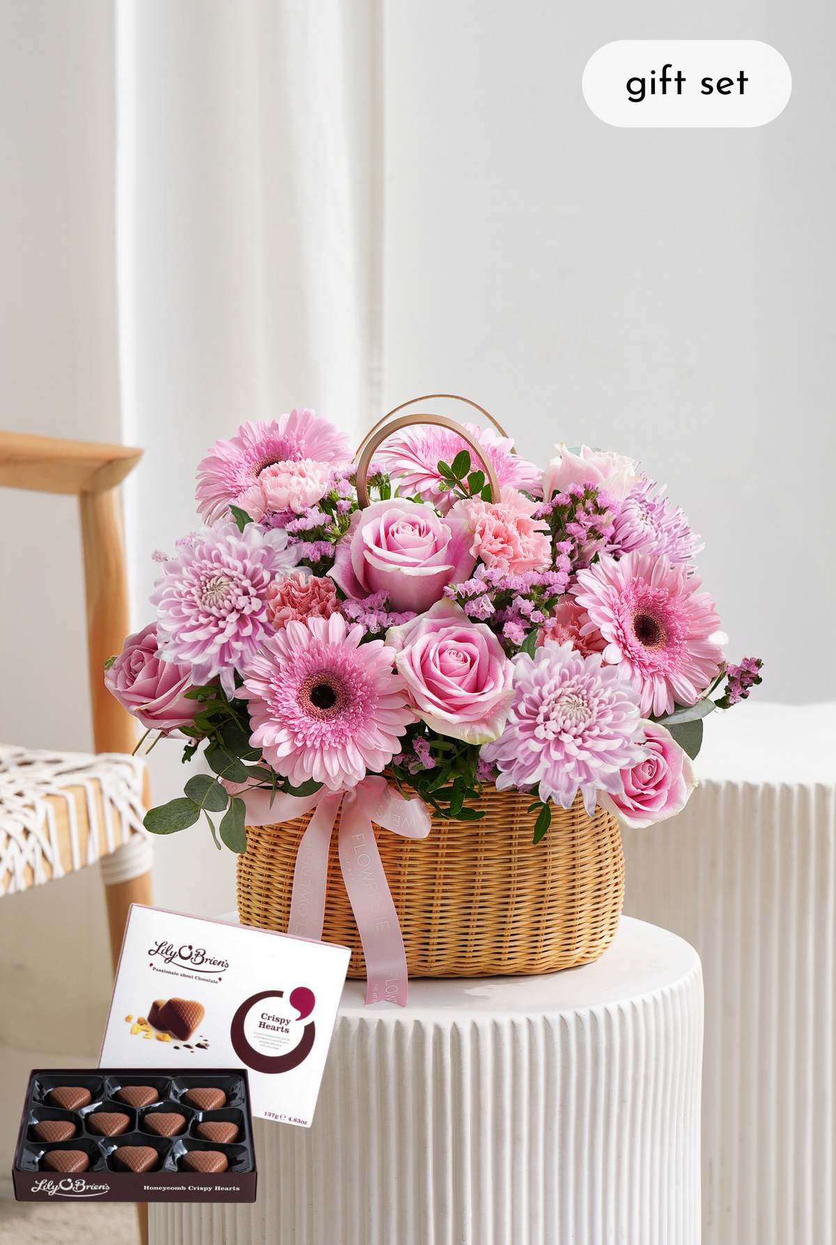 Pink Delight - Basket