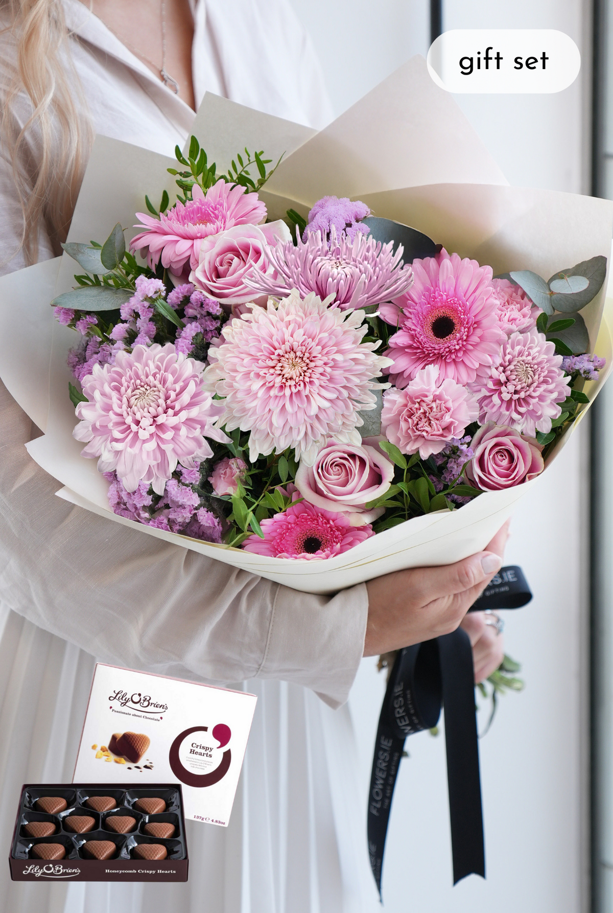 Pink Delight Hand-tied
