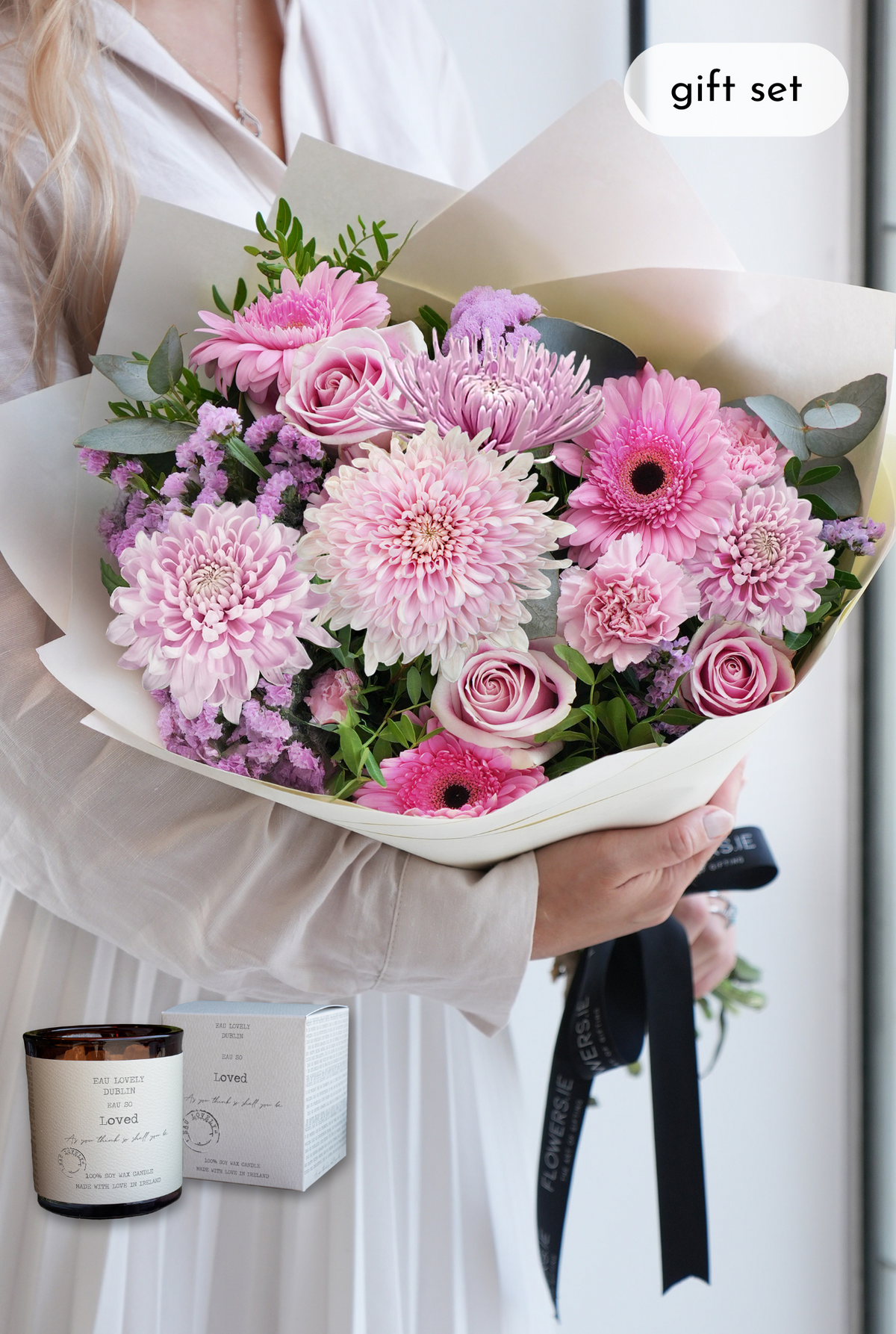 Pink Delight Hand-tied