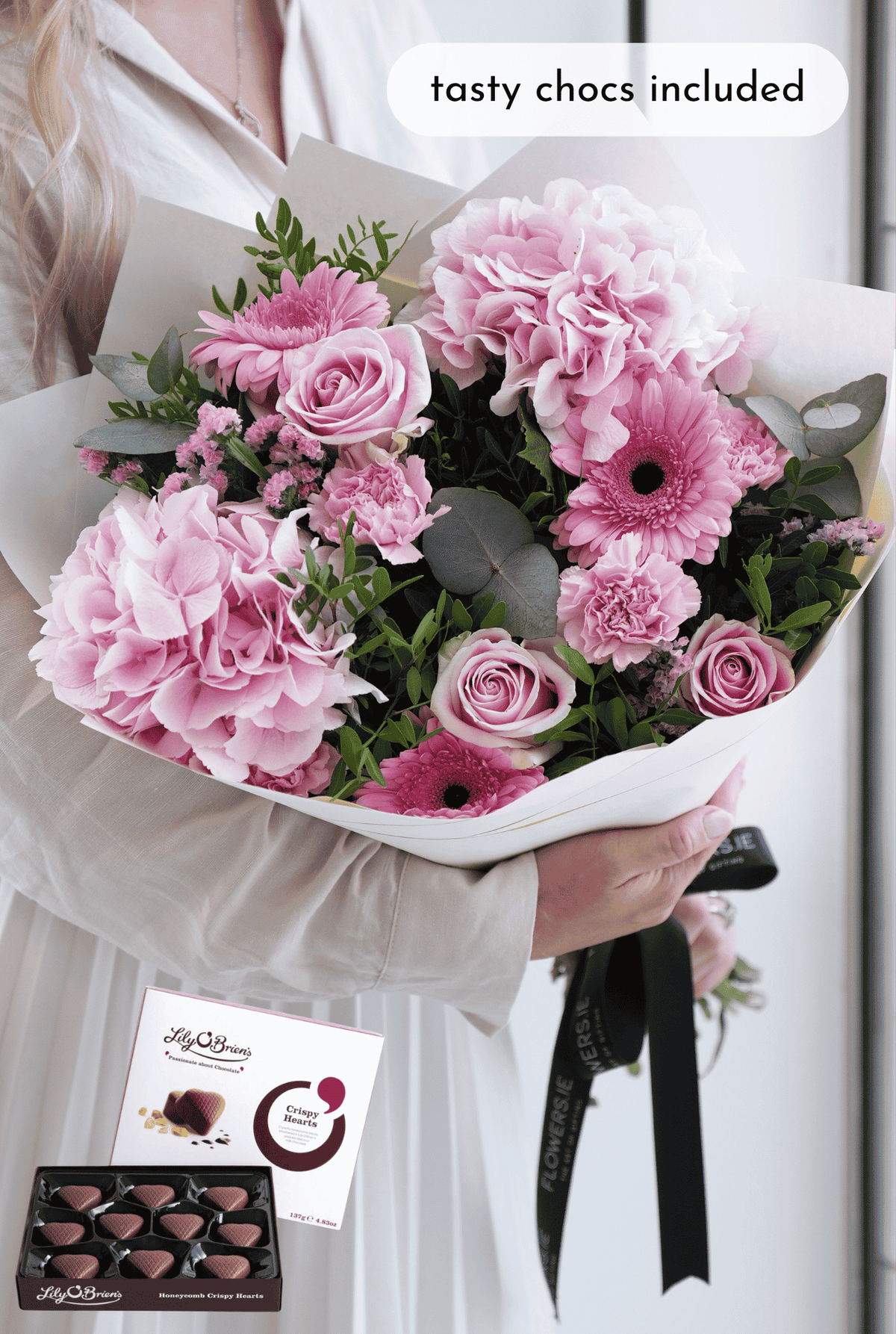 Graduation Pretty Pink Hand-tied