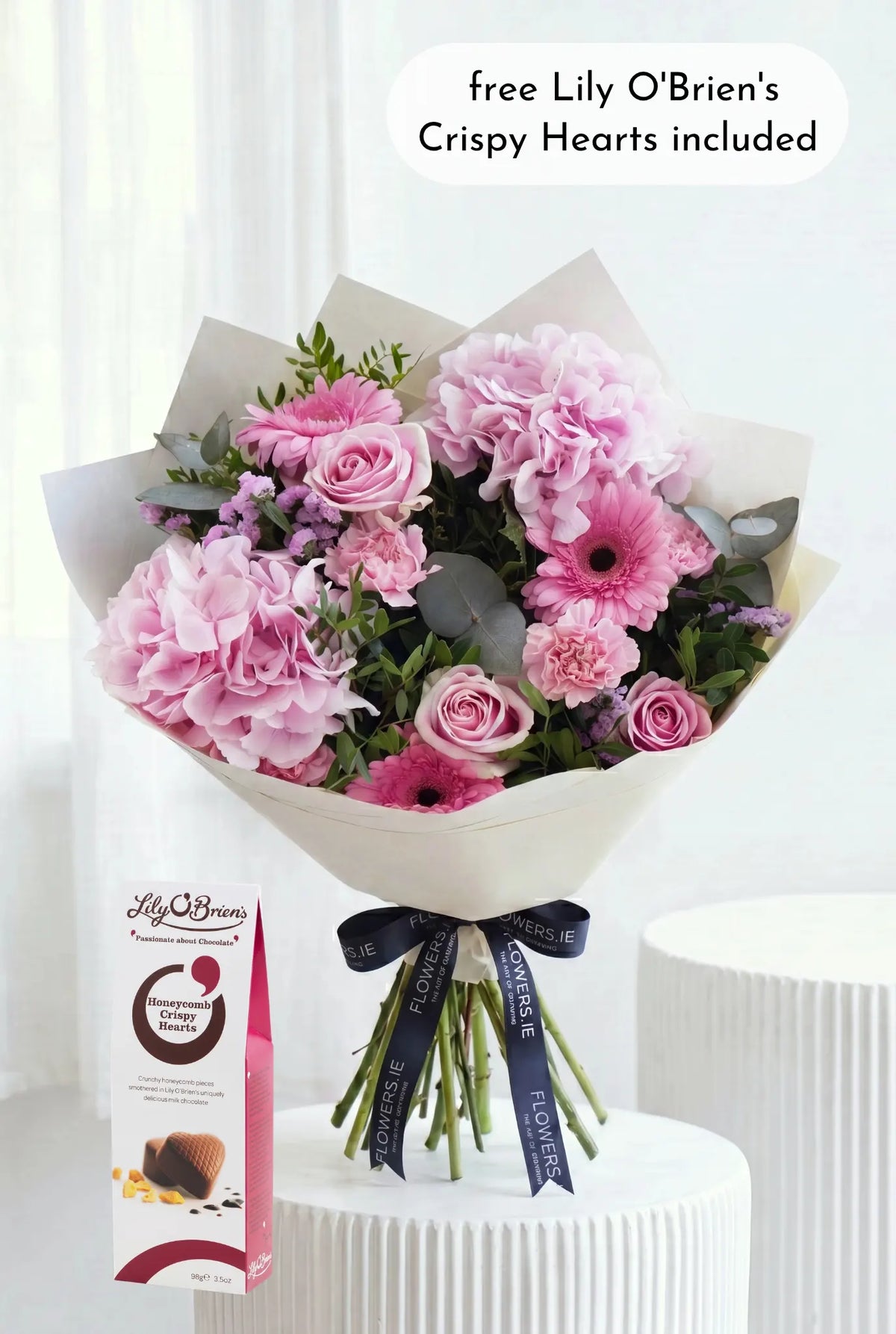 Graduation Pretty Pink Hand-tied