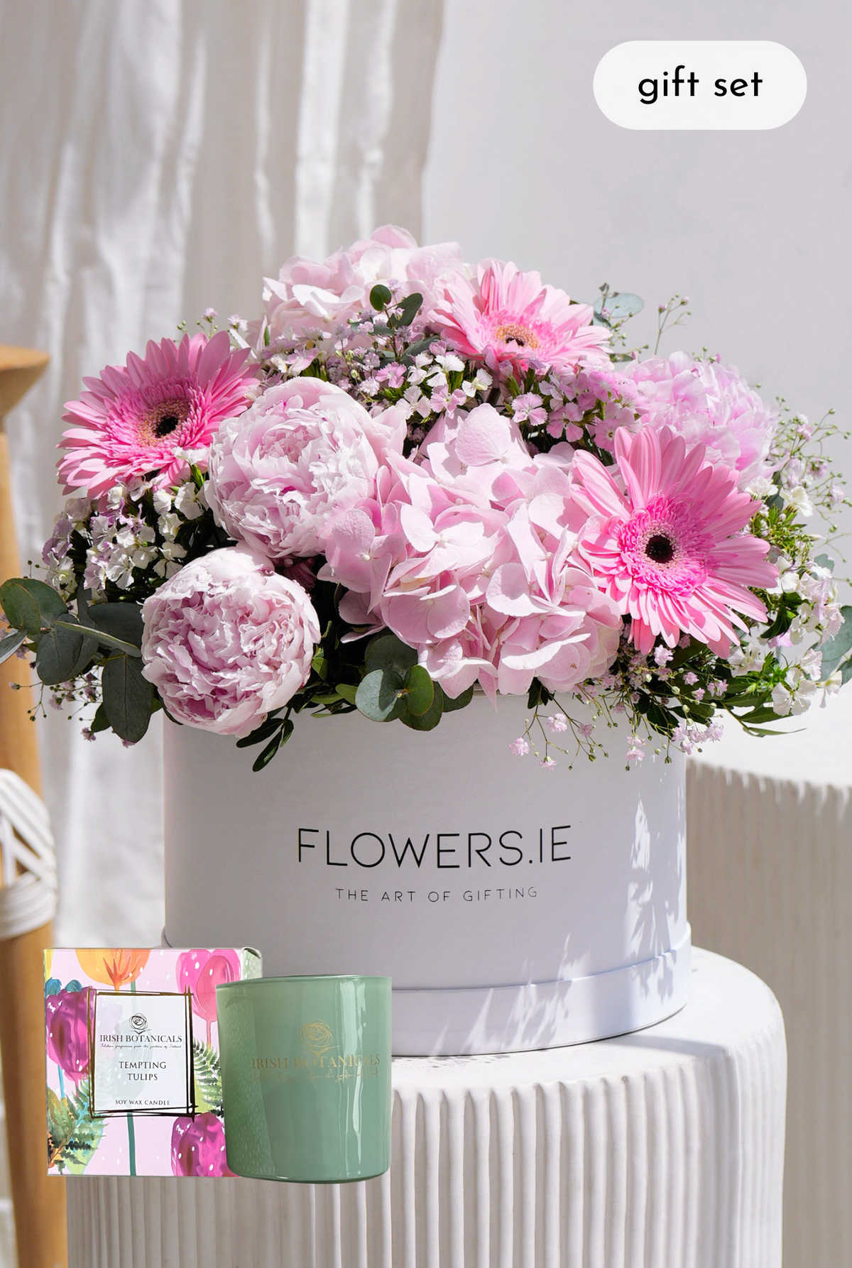 Peony Pretty Pink - Hatbox Gift Set
