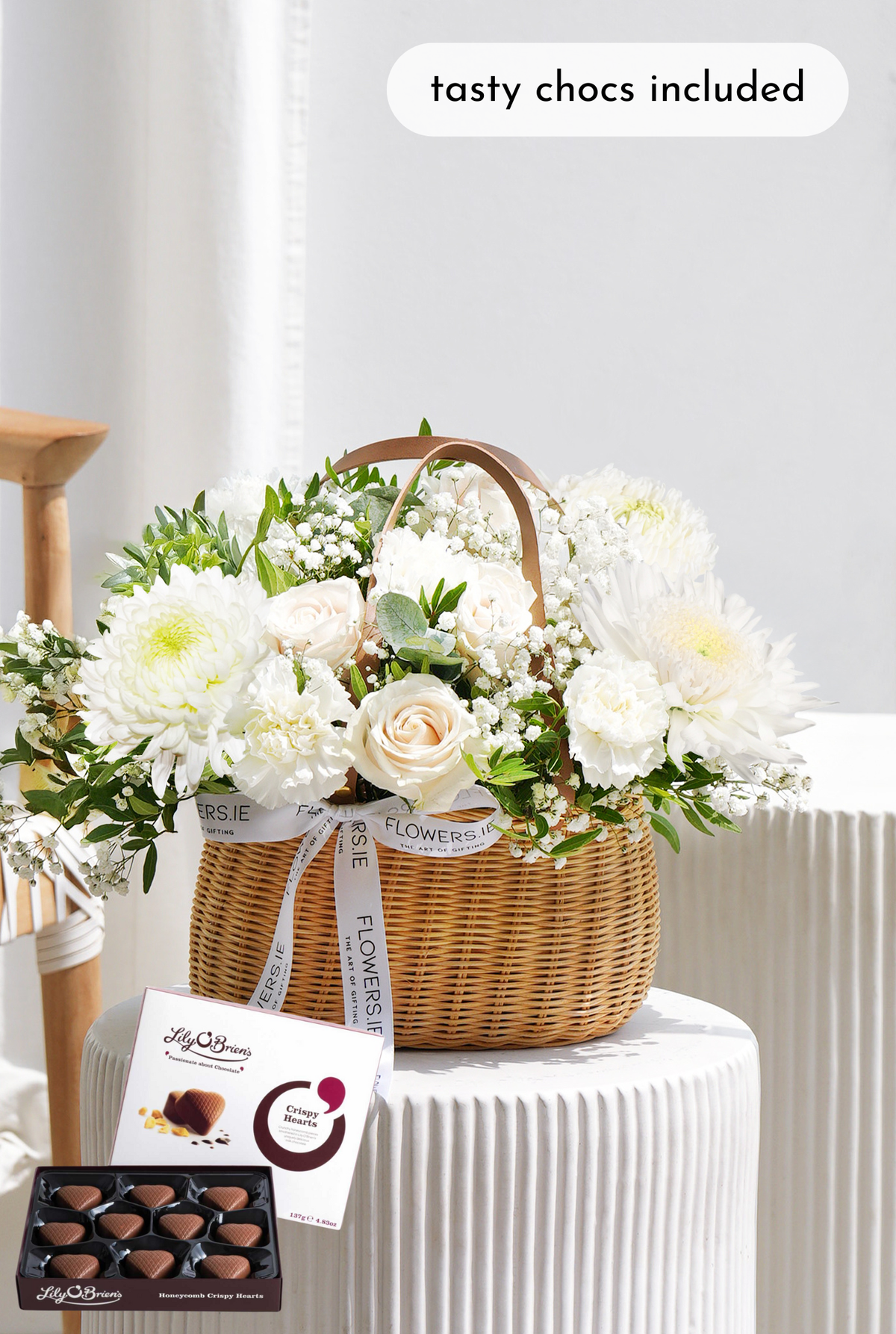 White Serenity - Basket