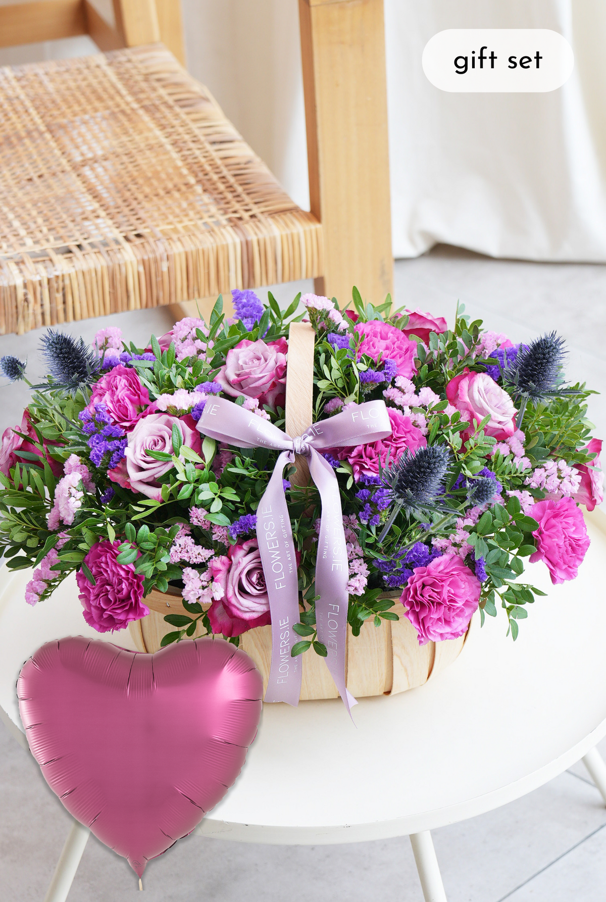 Lavender Floral - Basket