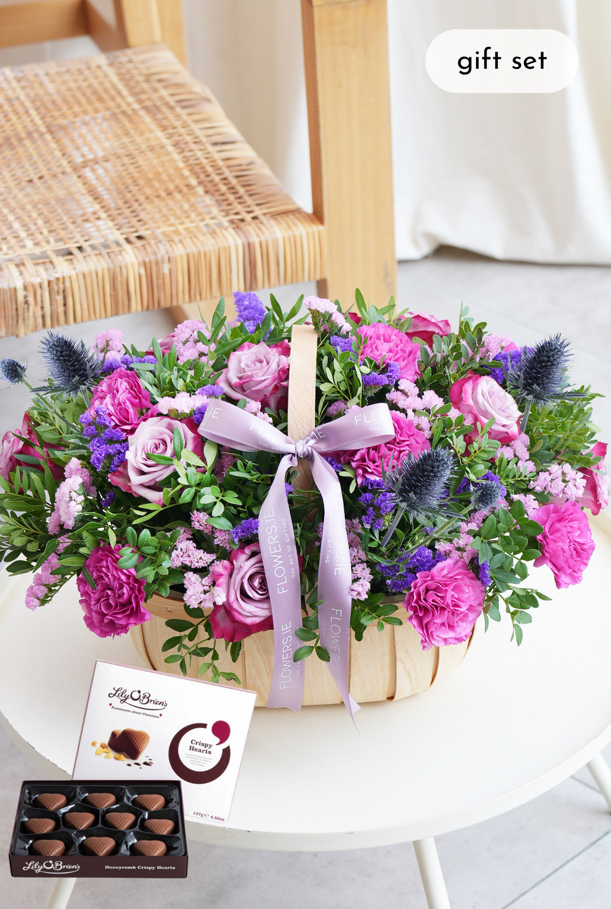 Lavender Floral - Basket