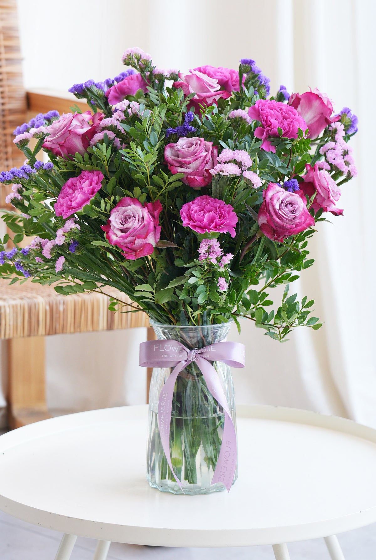 Sympathy Lavender Floral - Vase