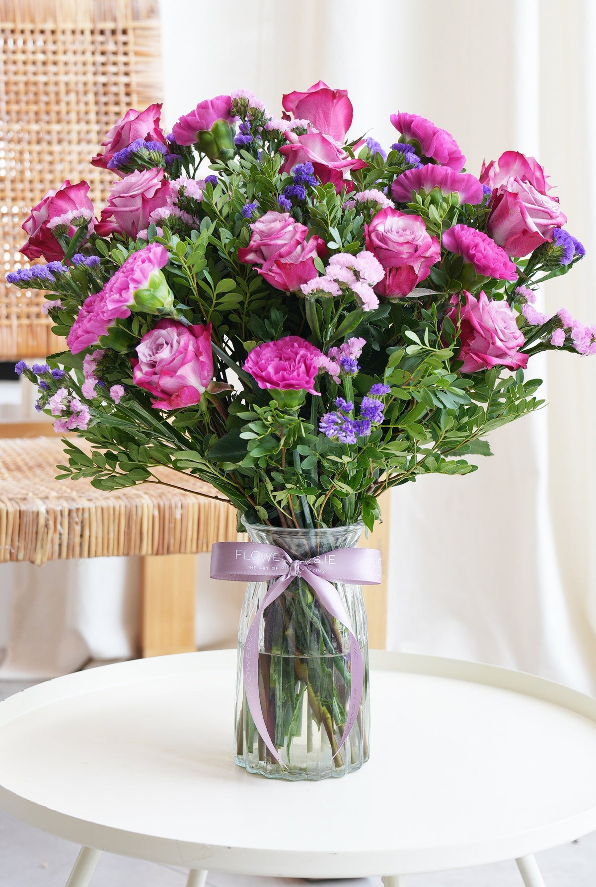 Baby Lavender Floral - Vase