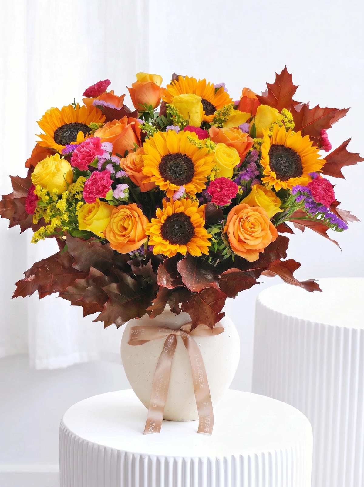 Birthday Wonderfully Autumn Vibrant - Vase