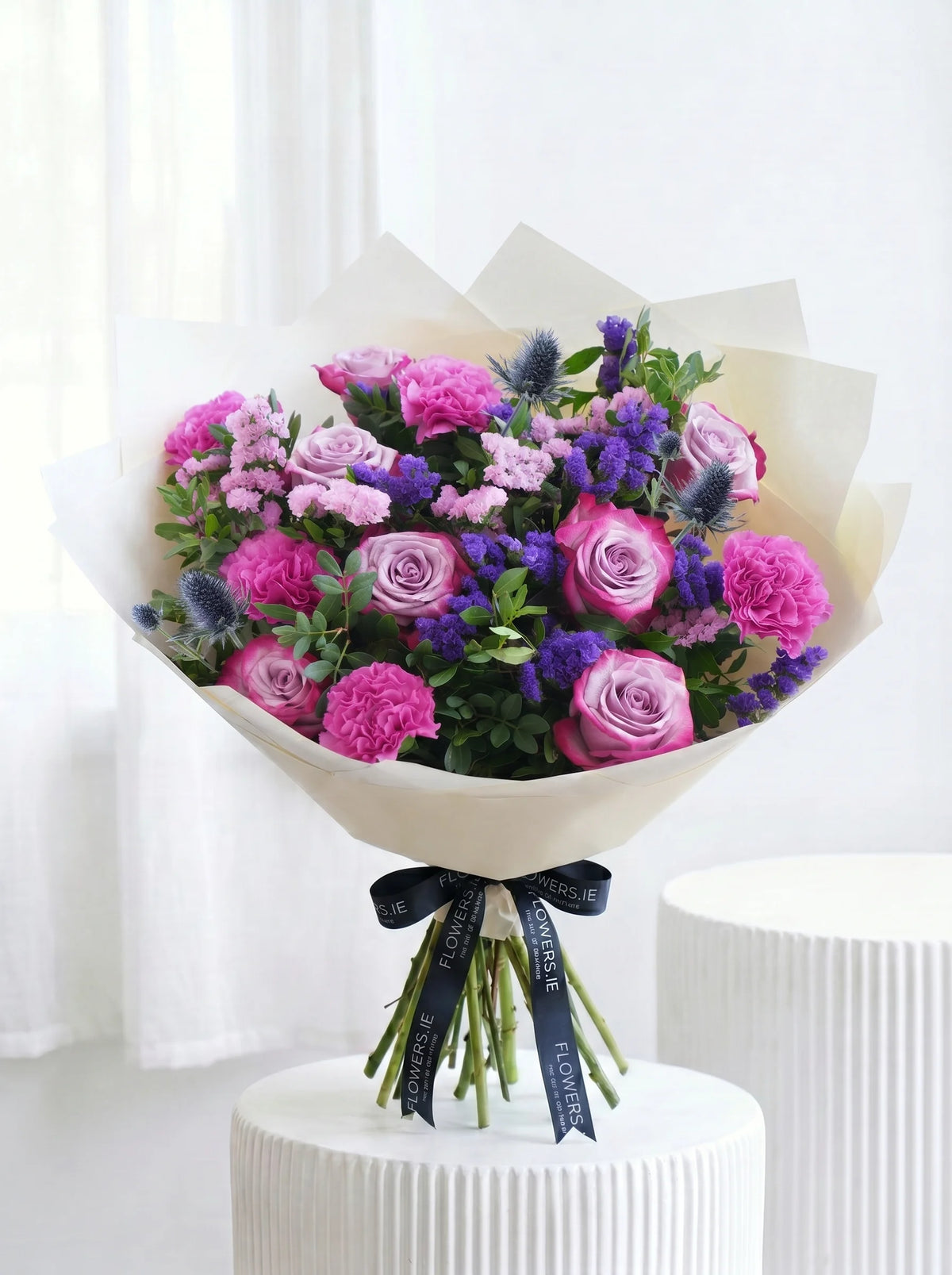 Birthday Lavender Floral - Hand-tied