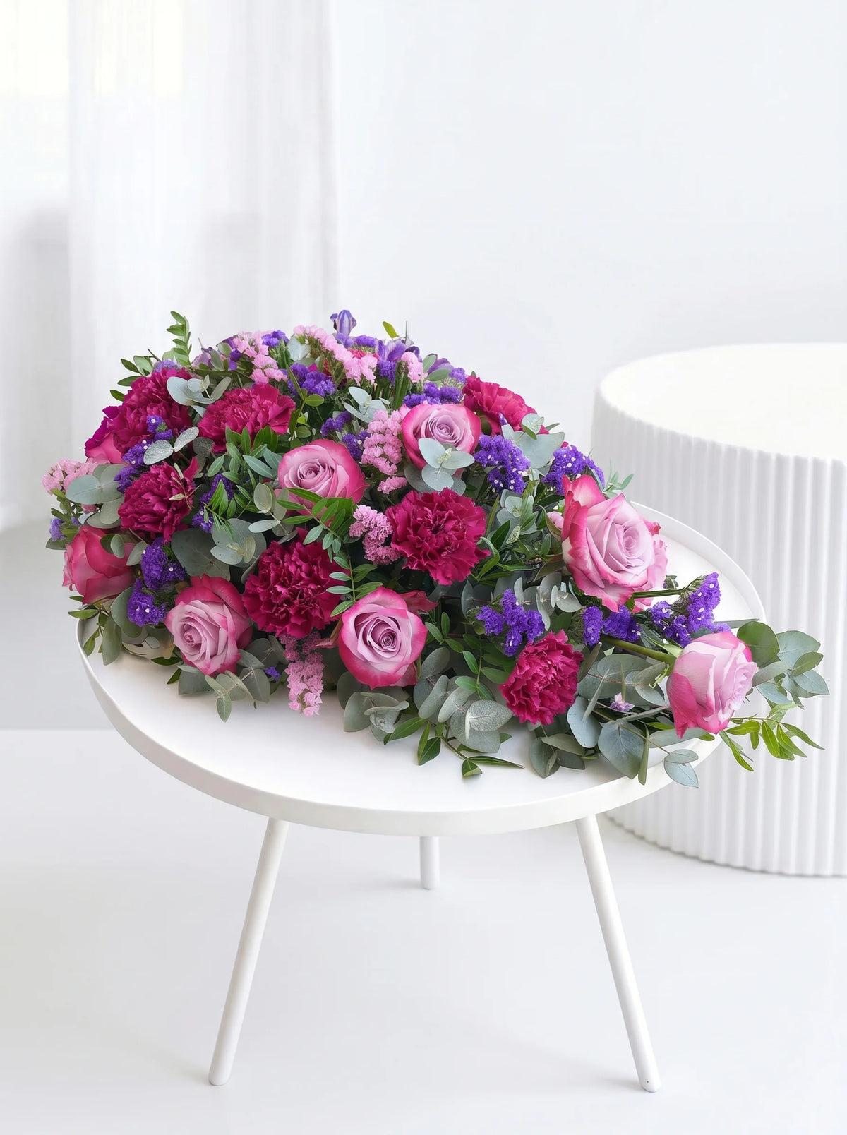 Lavender Floral Funeral Spray