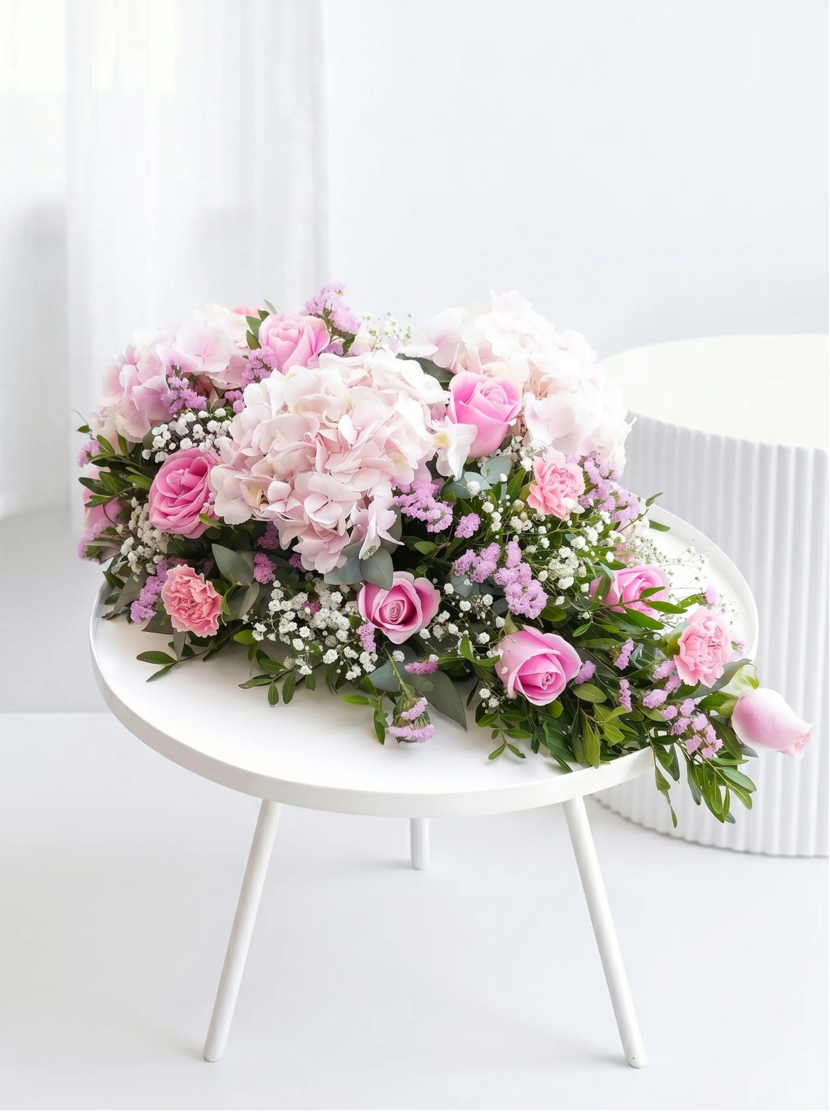 Pretty Pink Funeral Spray