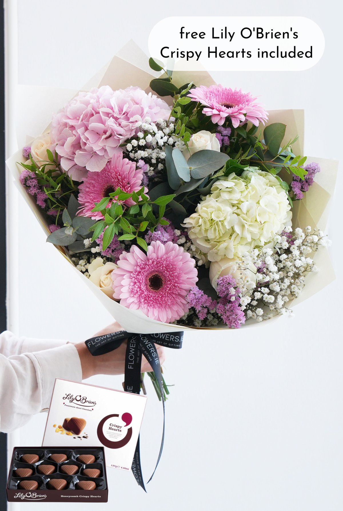 Graduation Blushing Elegance Hand-tied