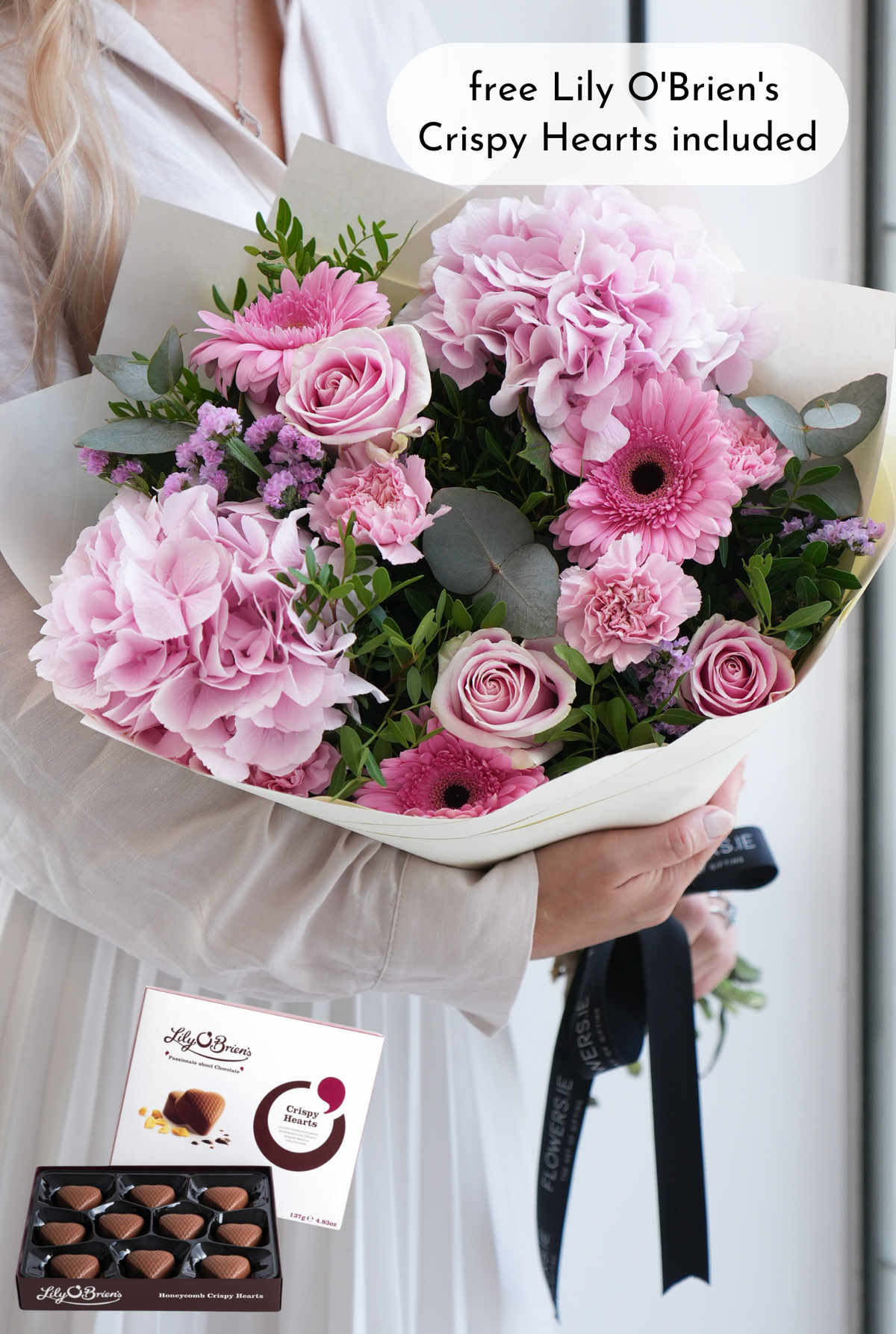 Graduation Pretty Pink Hand-tied