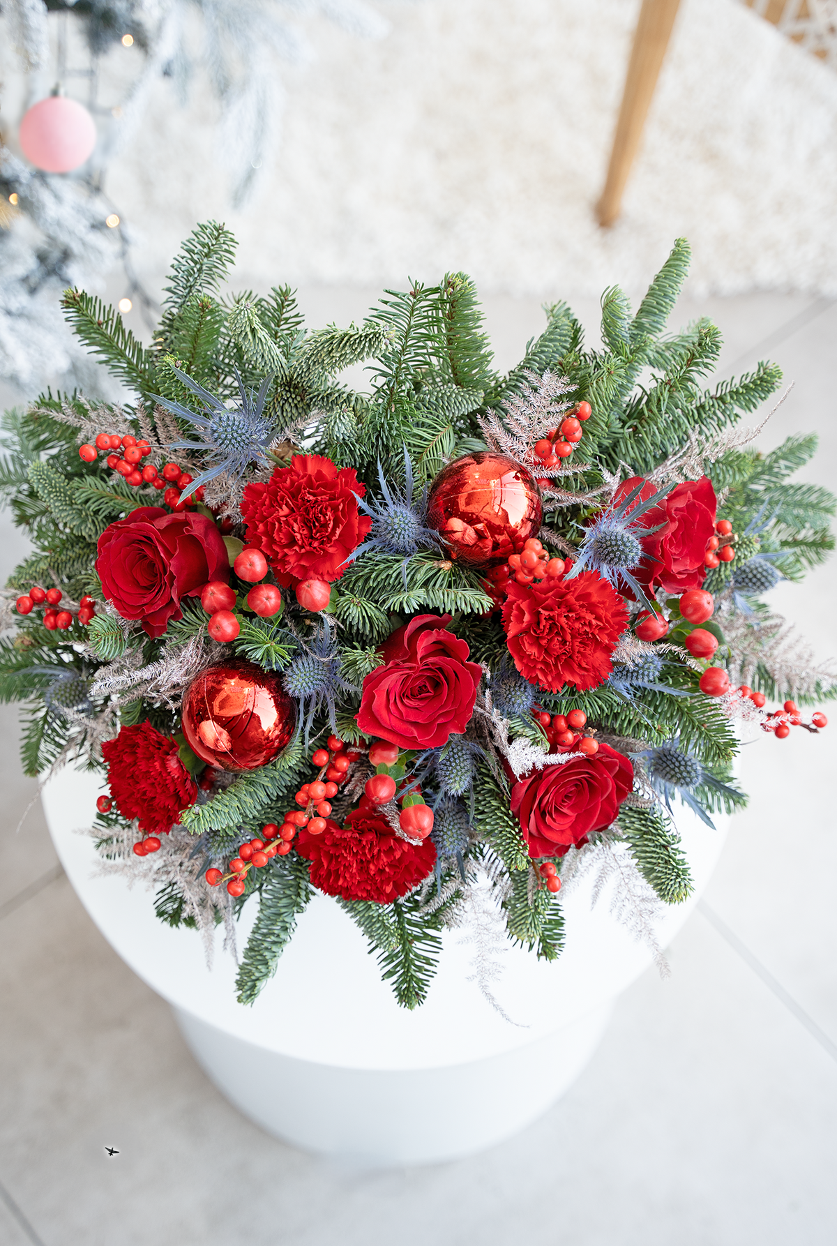 Festive Christmas Hatbox