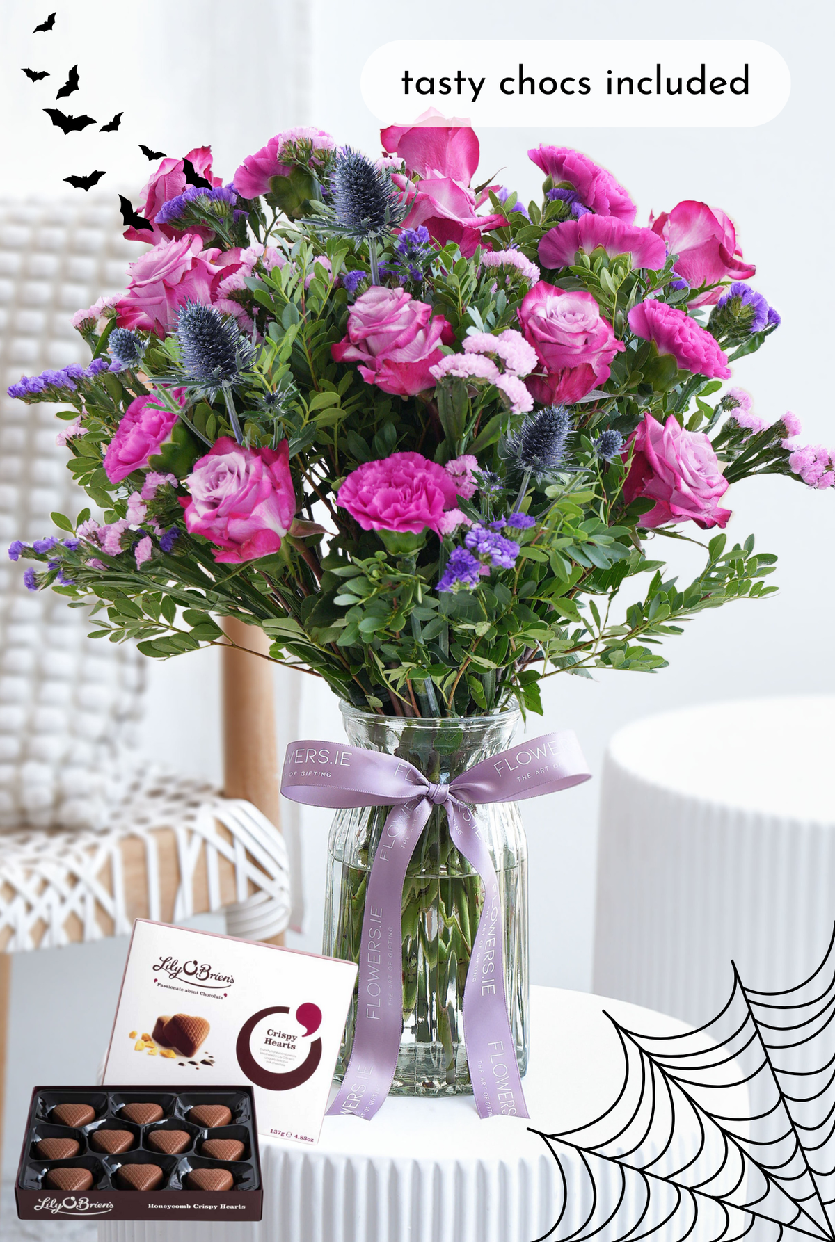 Lavender Floral - Vase