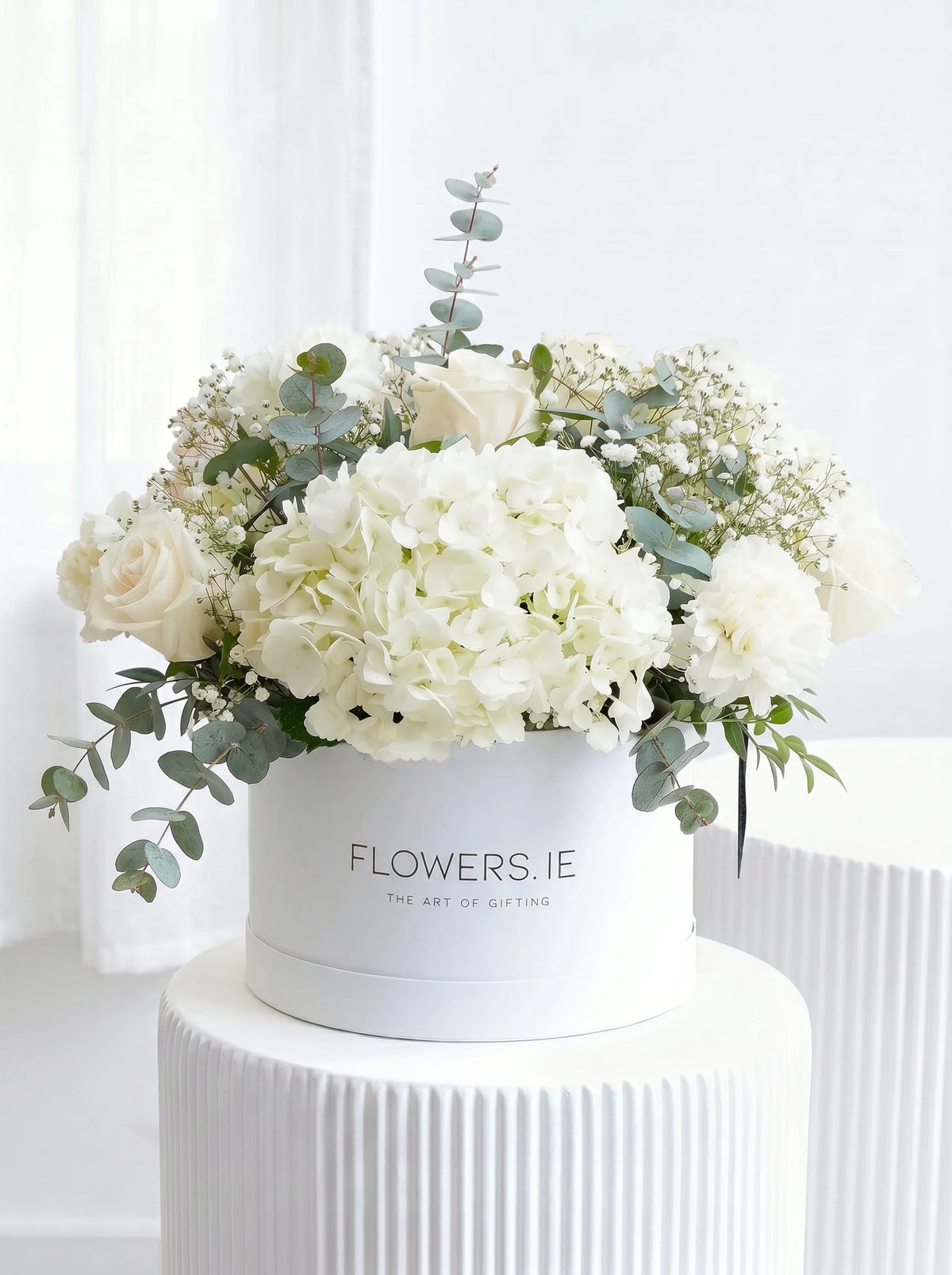 Birthday Perfect White - Hatbox