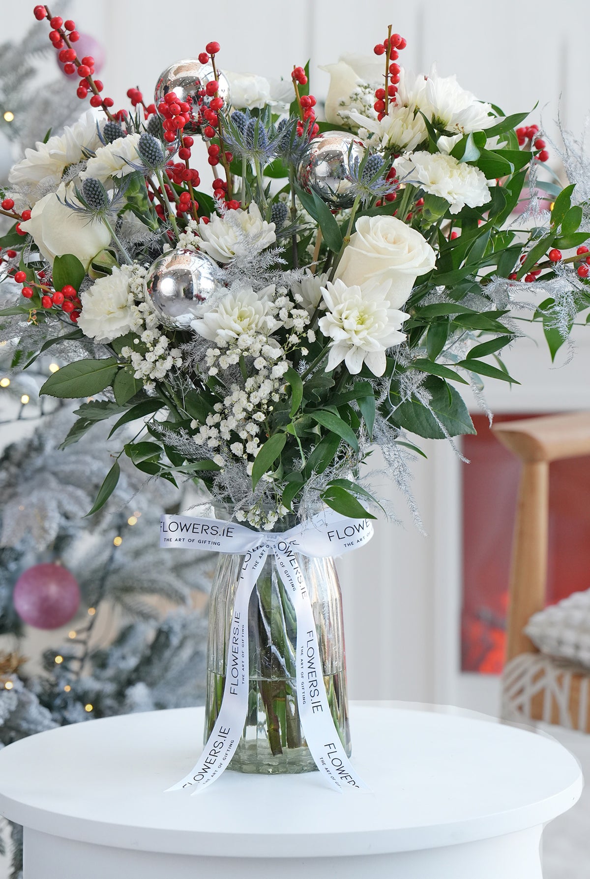 Perfect White Christmas - Vase