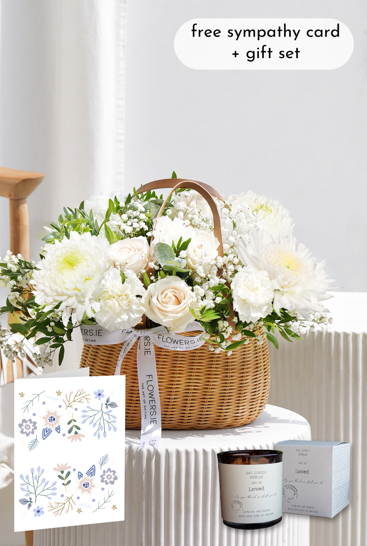 Sympathy White Serenity - Basket