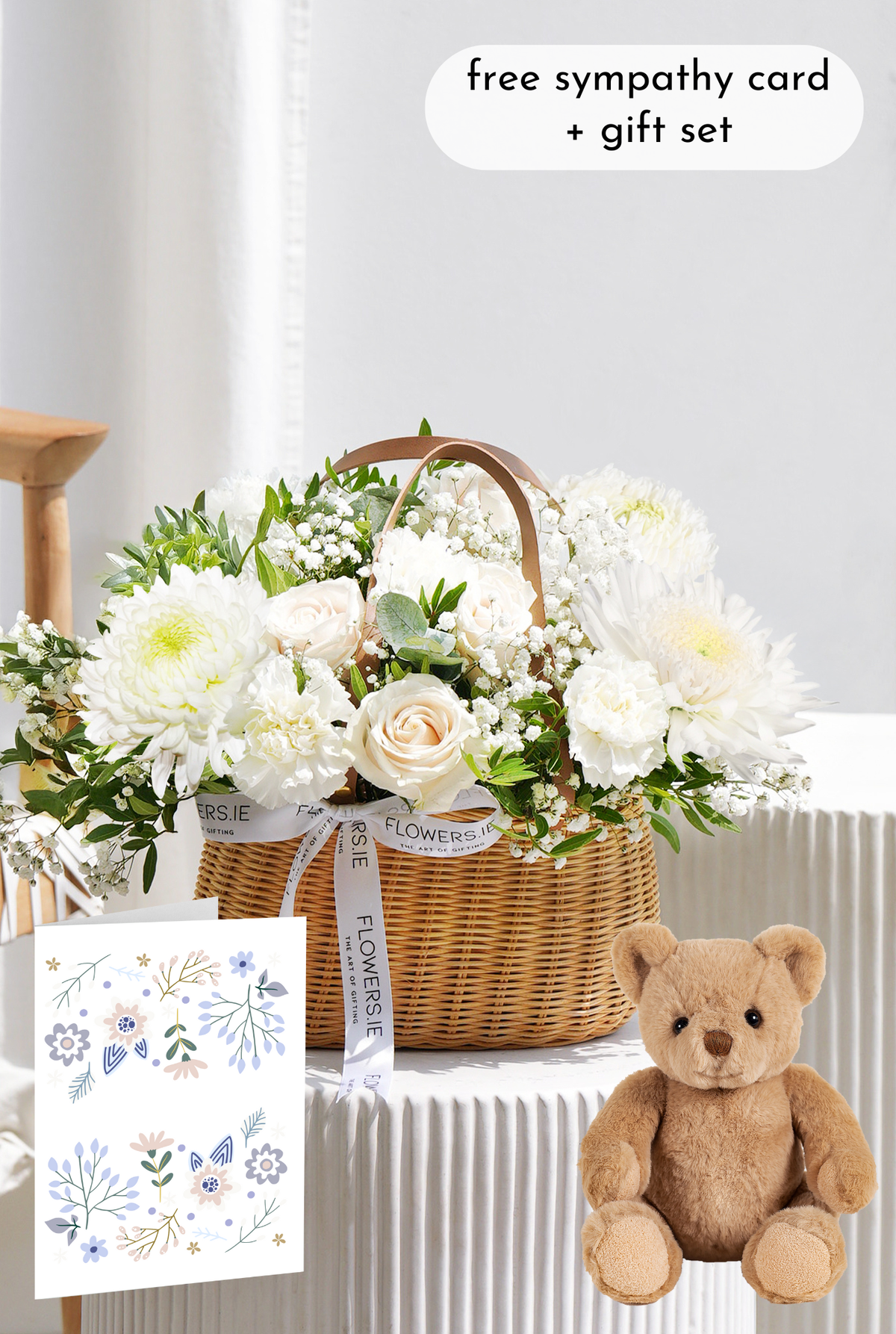 Sympathy White Serenity - Basket