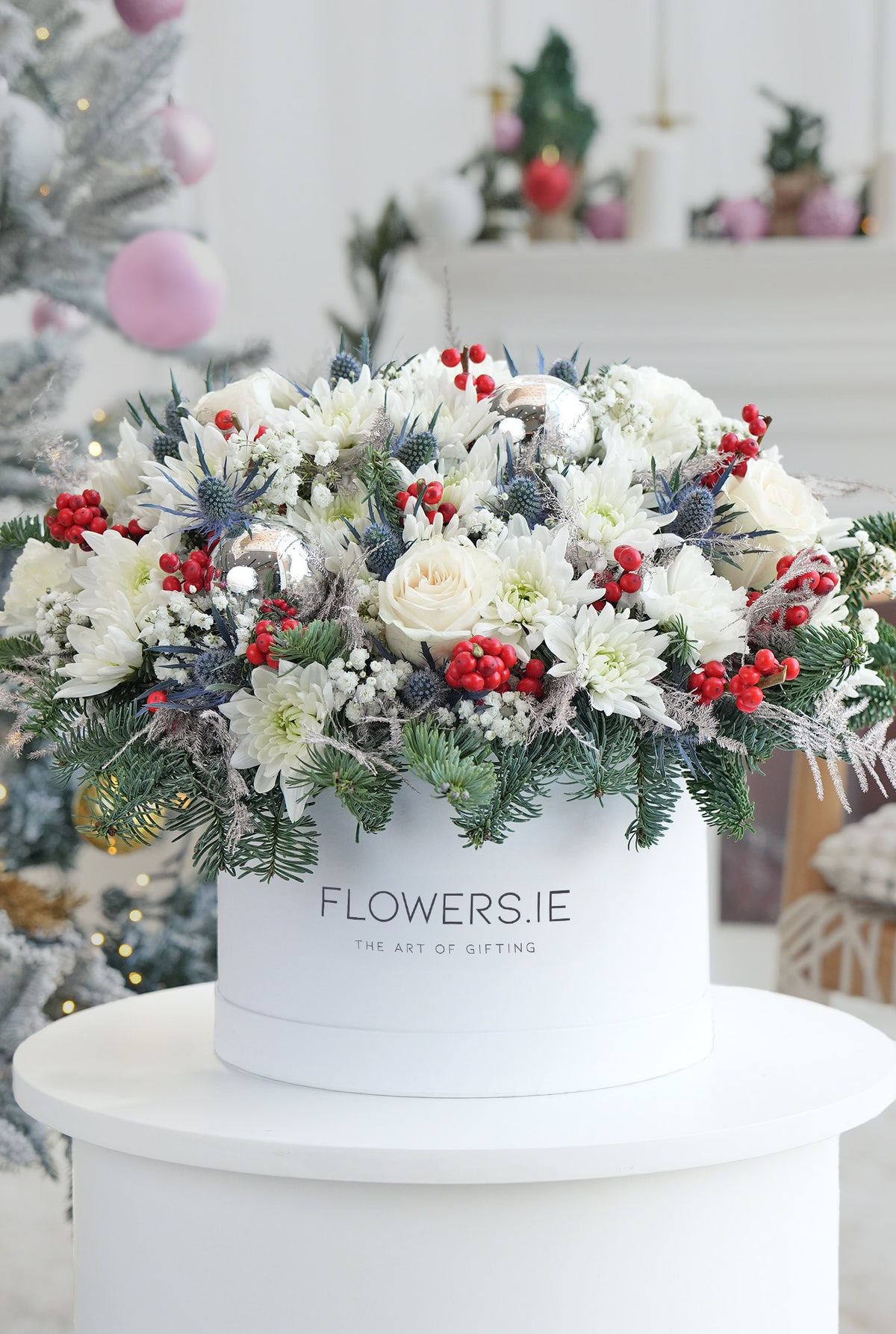 Perfect White Christmas - Hatbox