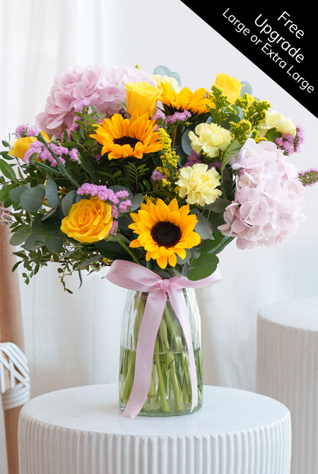 Spring Cheer - Vase (Free Ugrade to Large or Extra Large