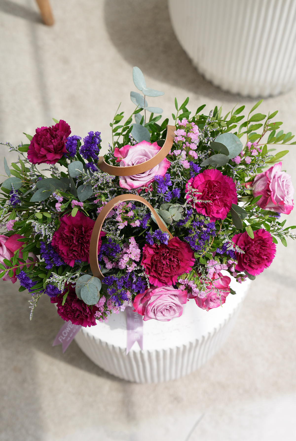 Lavender Floral - Basket