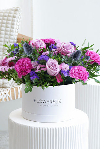 Mother's Day Lavender Floral - Hatbox