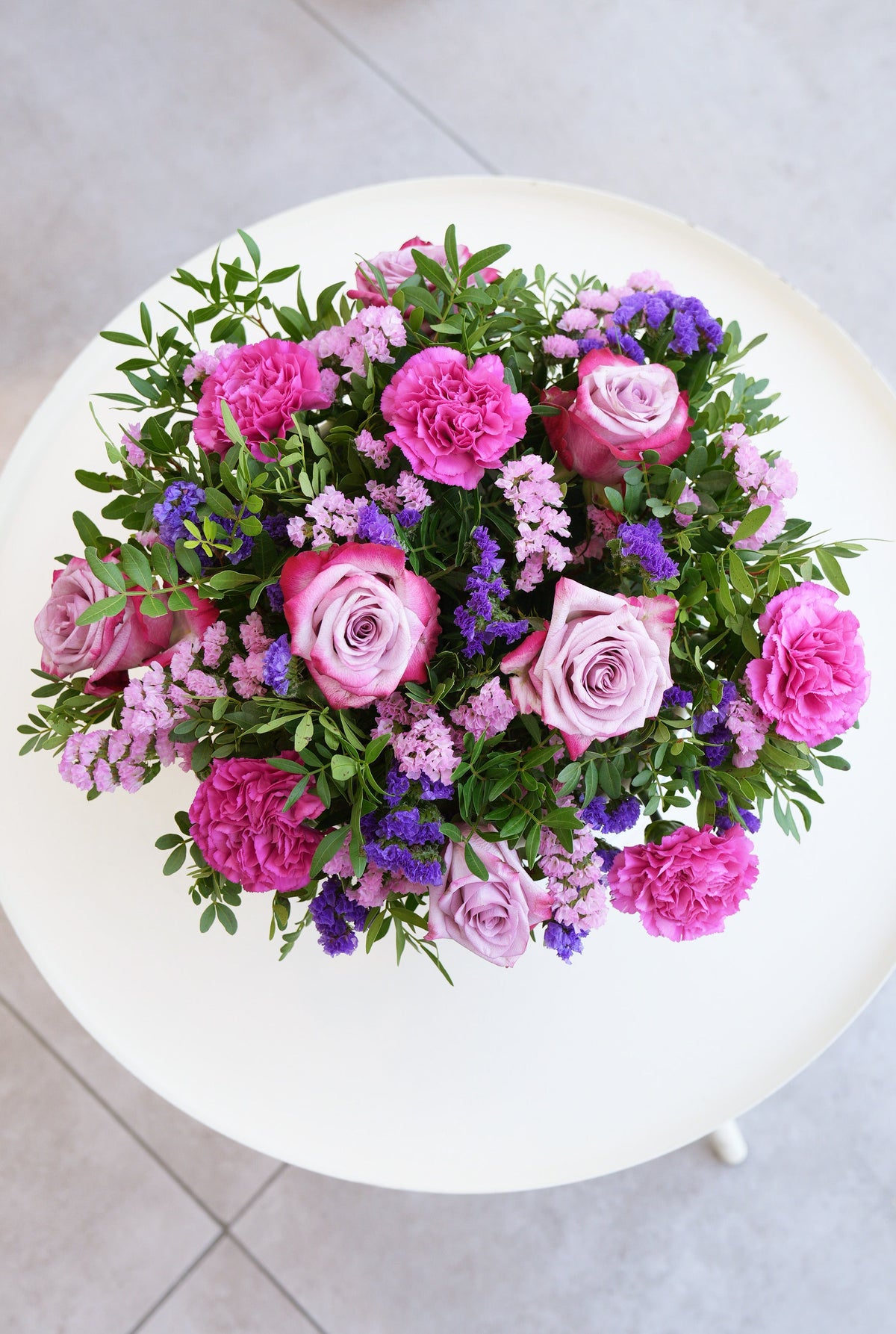 Mother&#39;s Day Lavender Floral - Hatbox