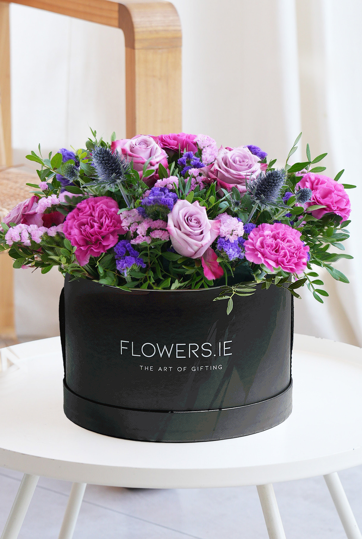 Birthday Lavender Floral - Hatbox