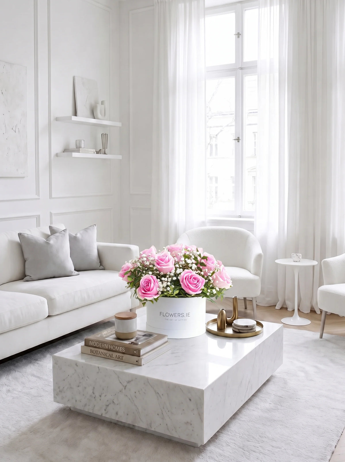 Blushing Beauty - Hatbox