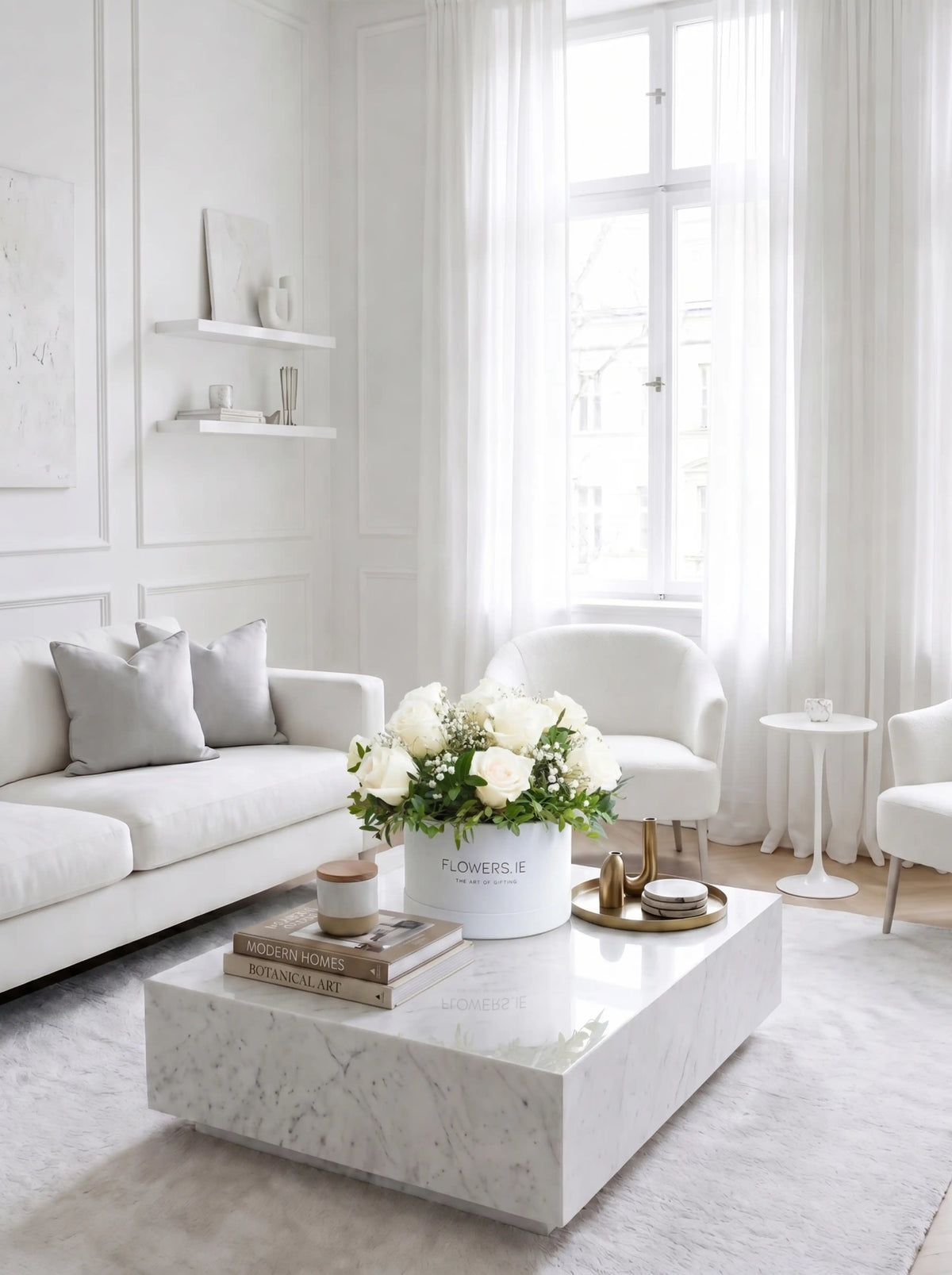 Ivory Bliss - Hatbox