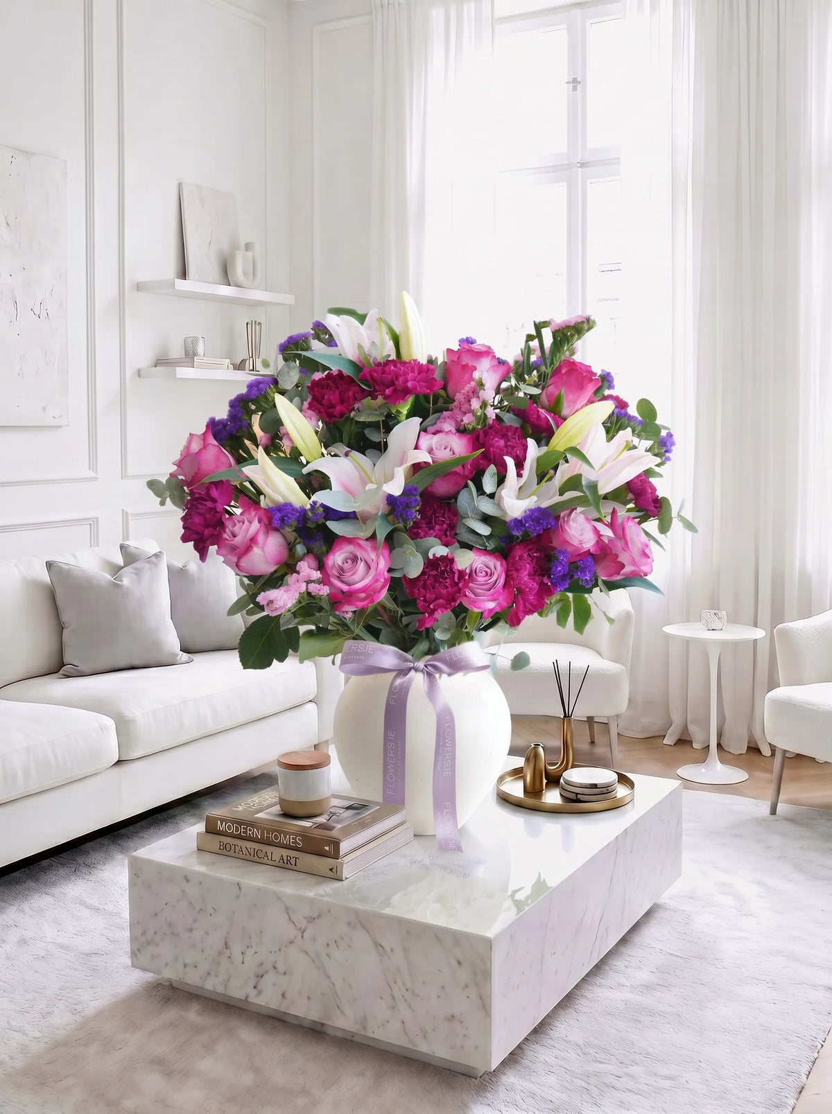 Purple Heaven Scent - Ceramic Vase